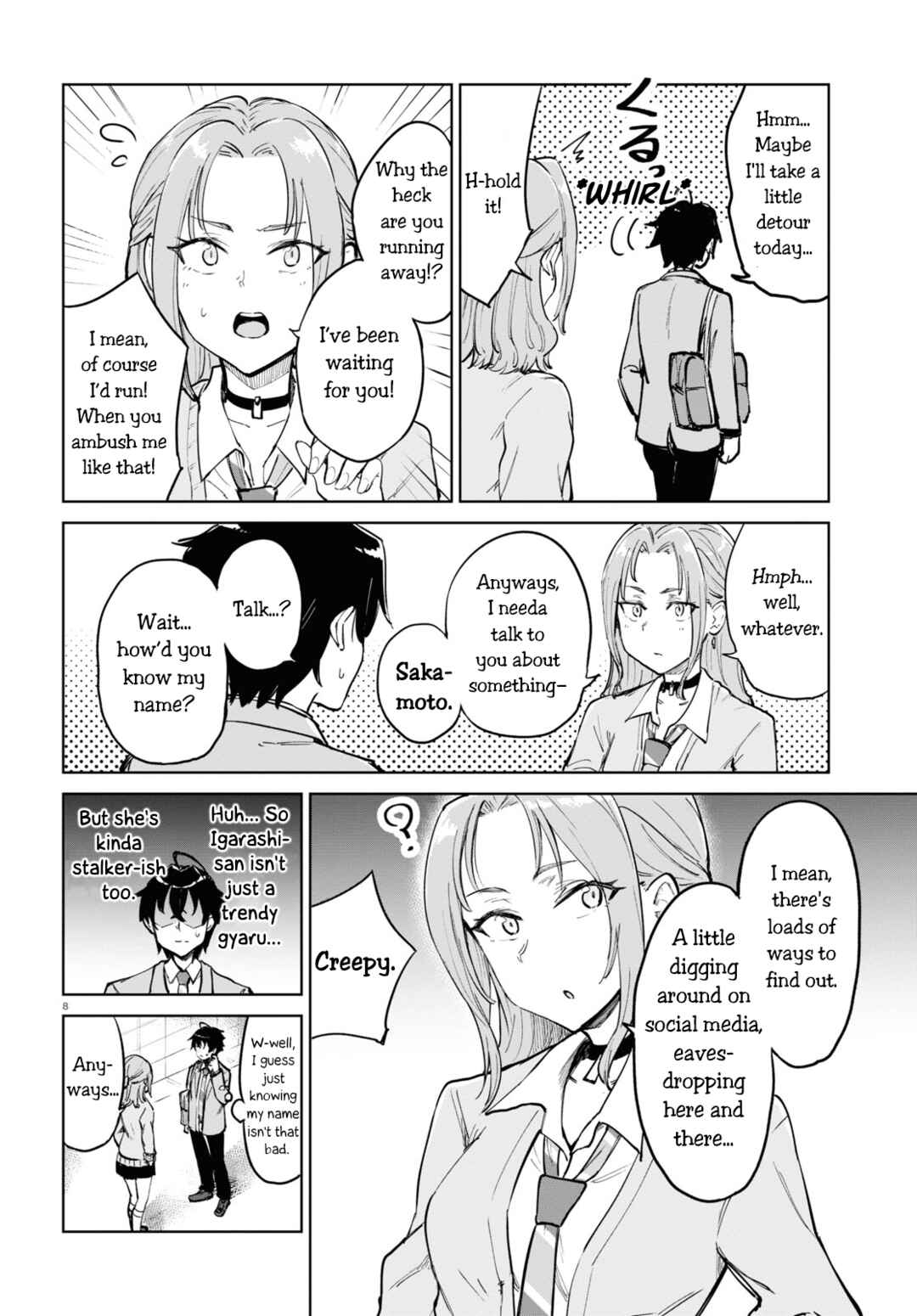 Page 8 Chapter 3 Ashita, Hadashi de Koi.