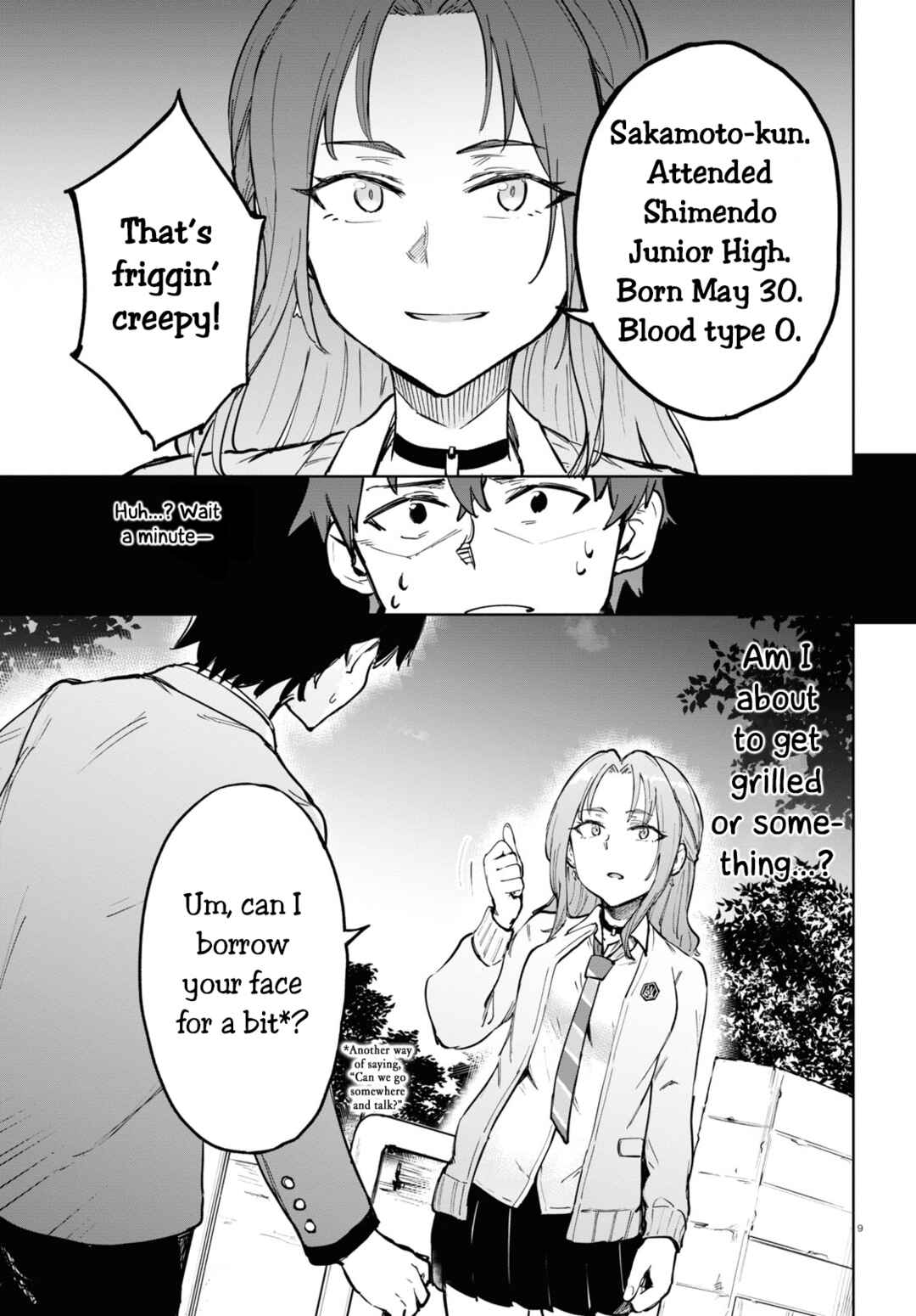 Page 9 Chapter 3 Ashita, Hadashi de Koi.
