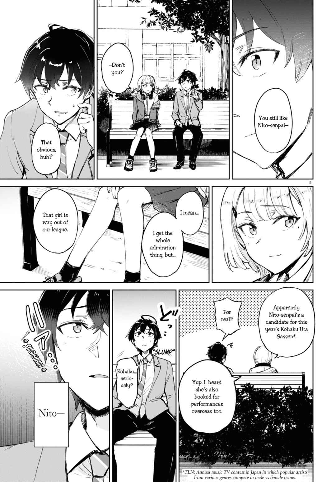 Page 8 Chapter 1 Ashita, Hadashi de Koi.