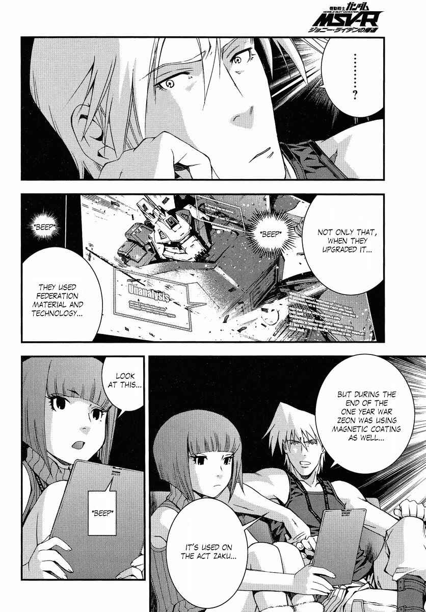 Page 20 Chapter 7 Mobile Suit Gundam MSV-R - Return of Johnny Ridden