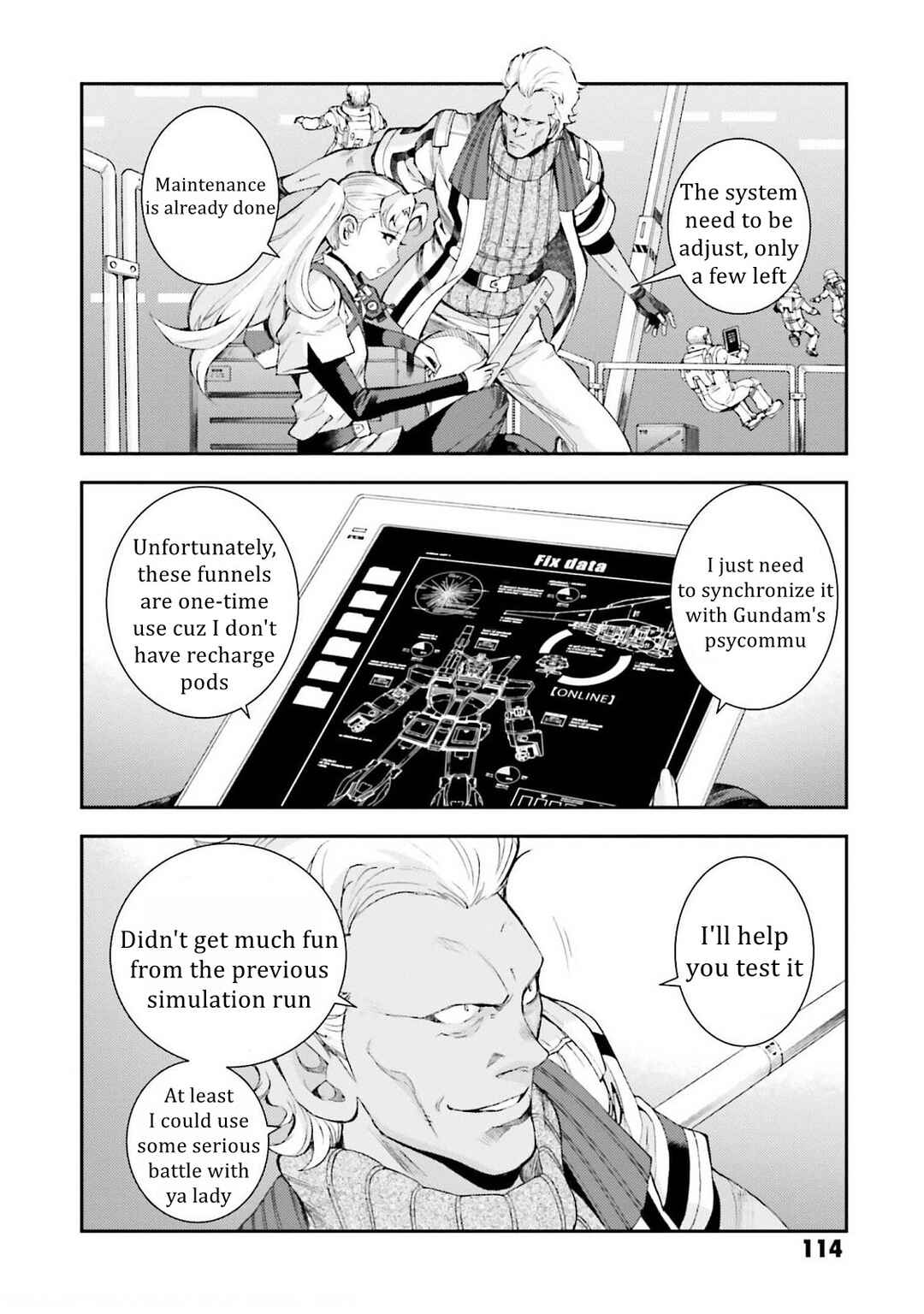 Page 12 Chapter 104 Mobile Suit Gundam MSV-R - Return of Johnny Ridden