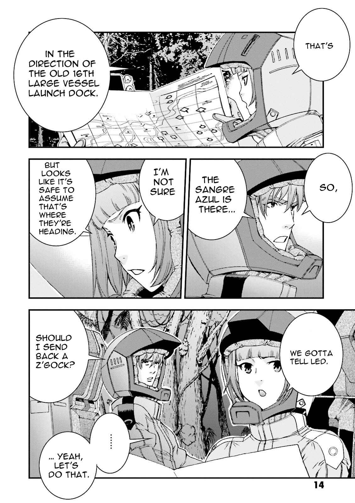 Page 14 Chapter 45 Mobile Suit Gundam MSV-R - Return of Johnny Ridden