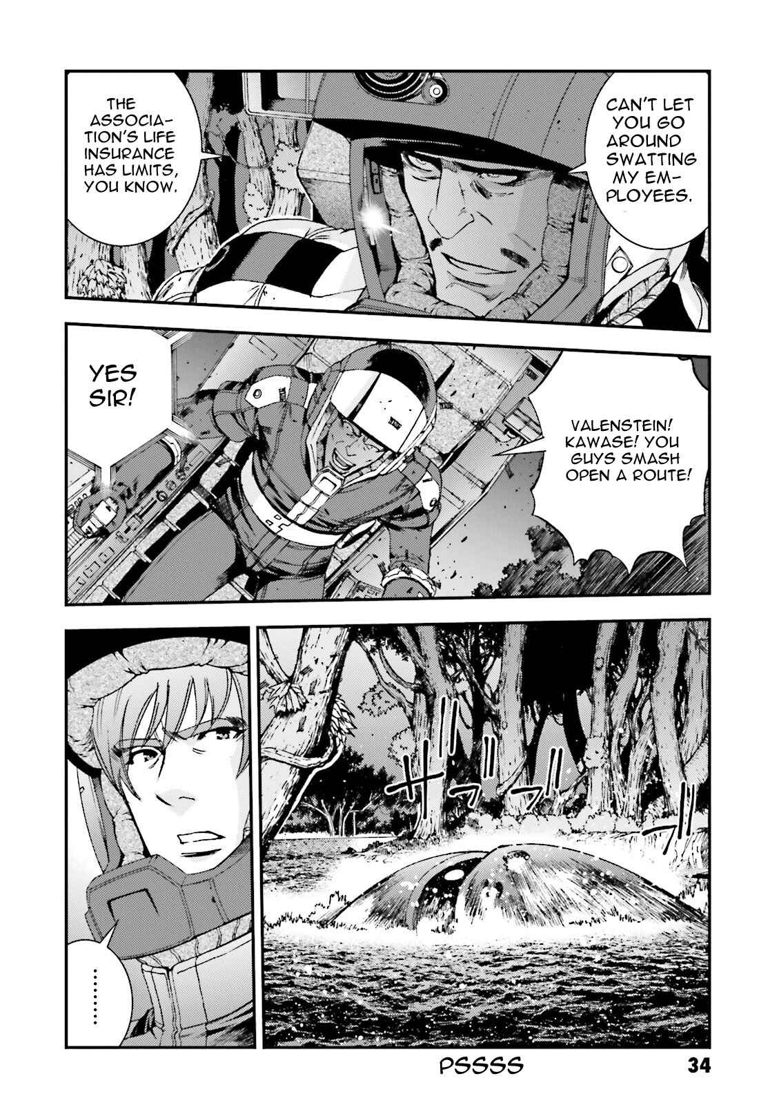 Page 34 Chapter 45 Mobile Suit Gundam MSV-R - Return of Johnny Ridden