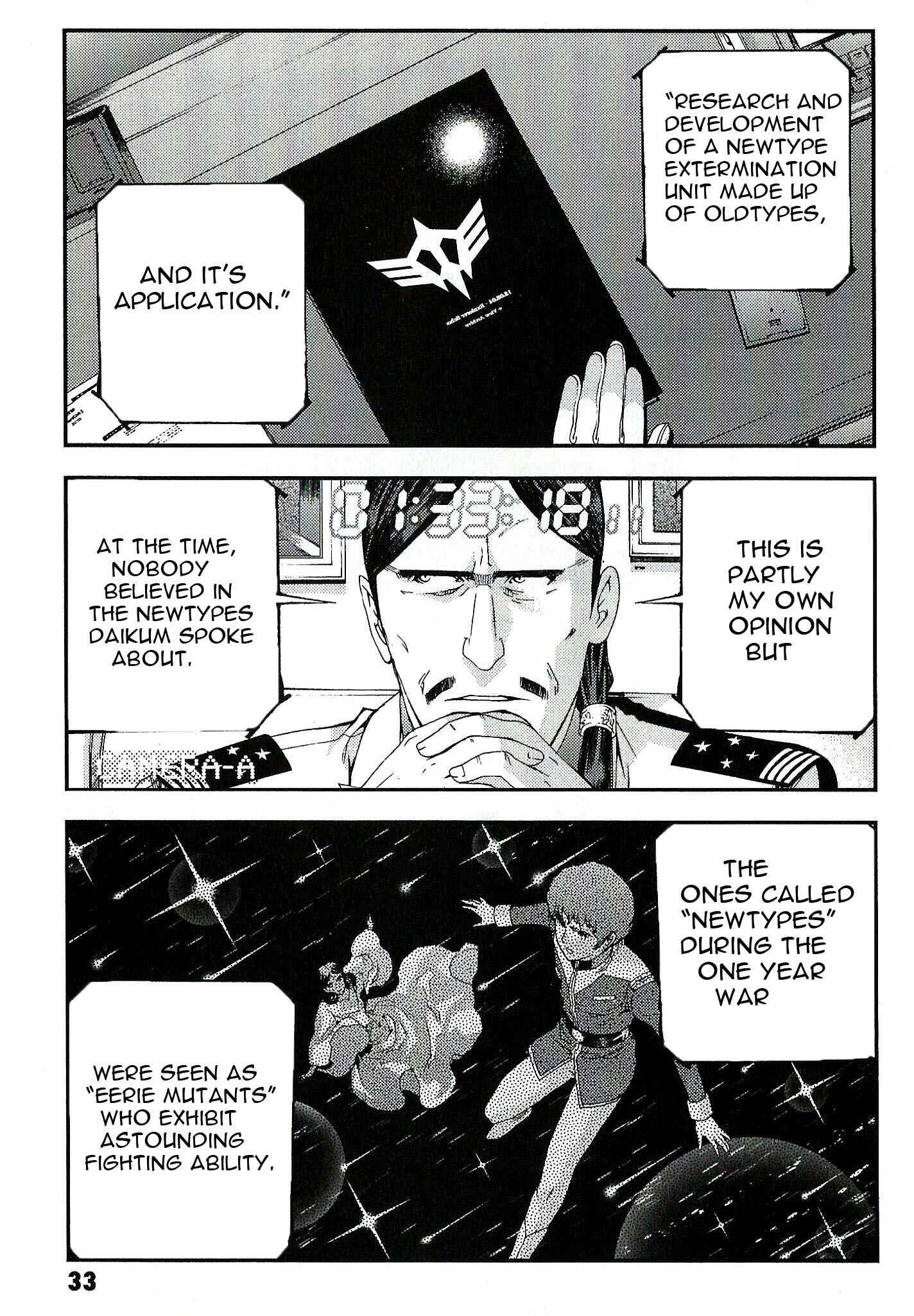 Page 34 Chapter 28 Mobile Suit Gundam MSV-R - Return of Johnny Ridden