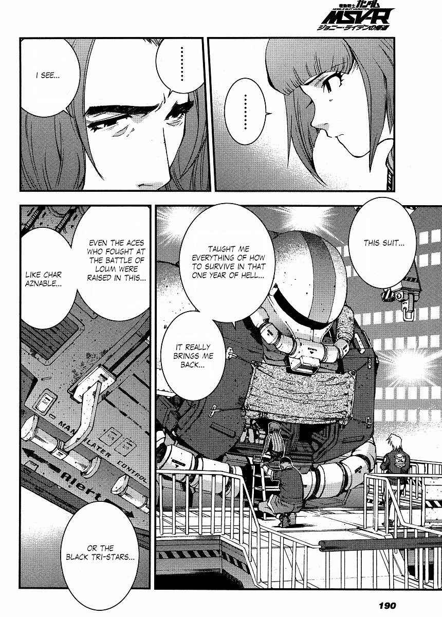 Page 24 Chapter 2 Mobile Suit Gundam MSV-R - Return of Johnny Ridden