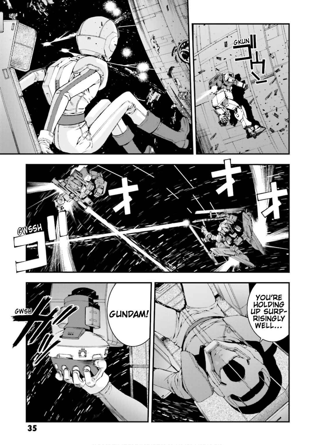 Page 34 Chapter 80 Mobile Suit Gundam MSV-R - Return of Johnny Ridden