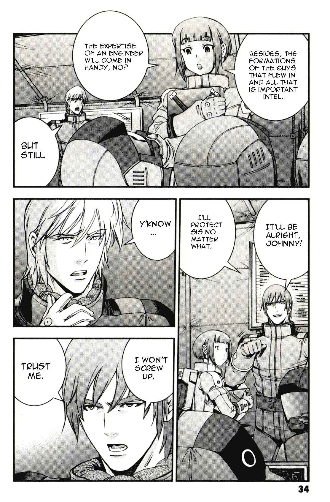 Page 36 Chapter 40 Mobile Suit Gundam MSV-R - Return of Johnny Ridden