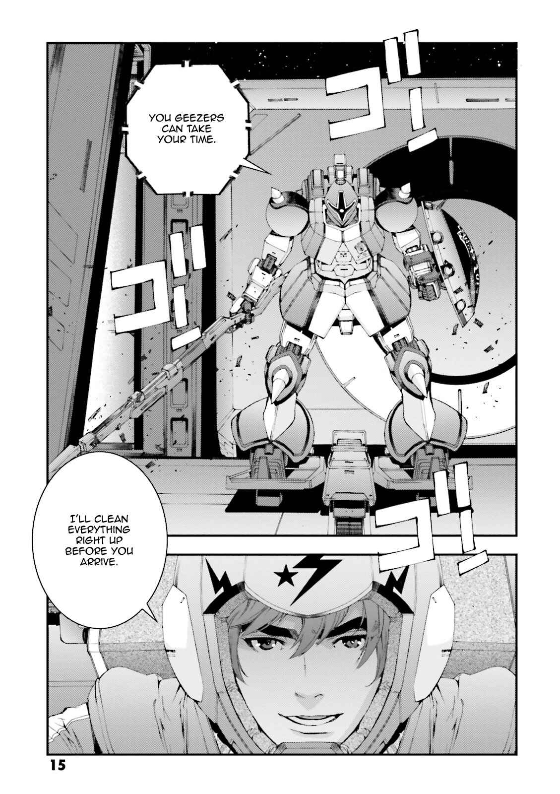 Page 15 Chapter 70 Mobile Suit Gundam MSV-R - Return of Johnny Ridden