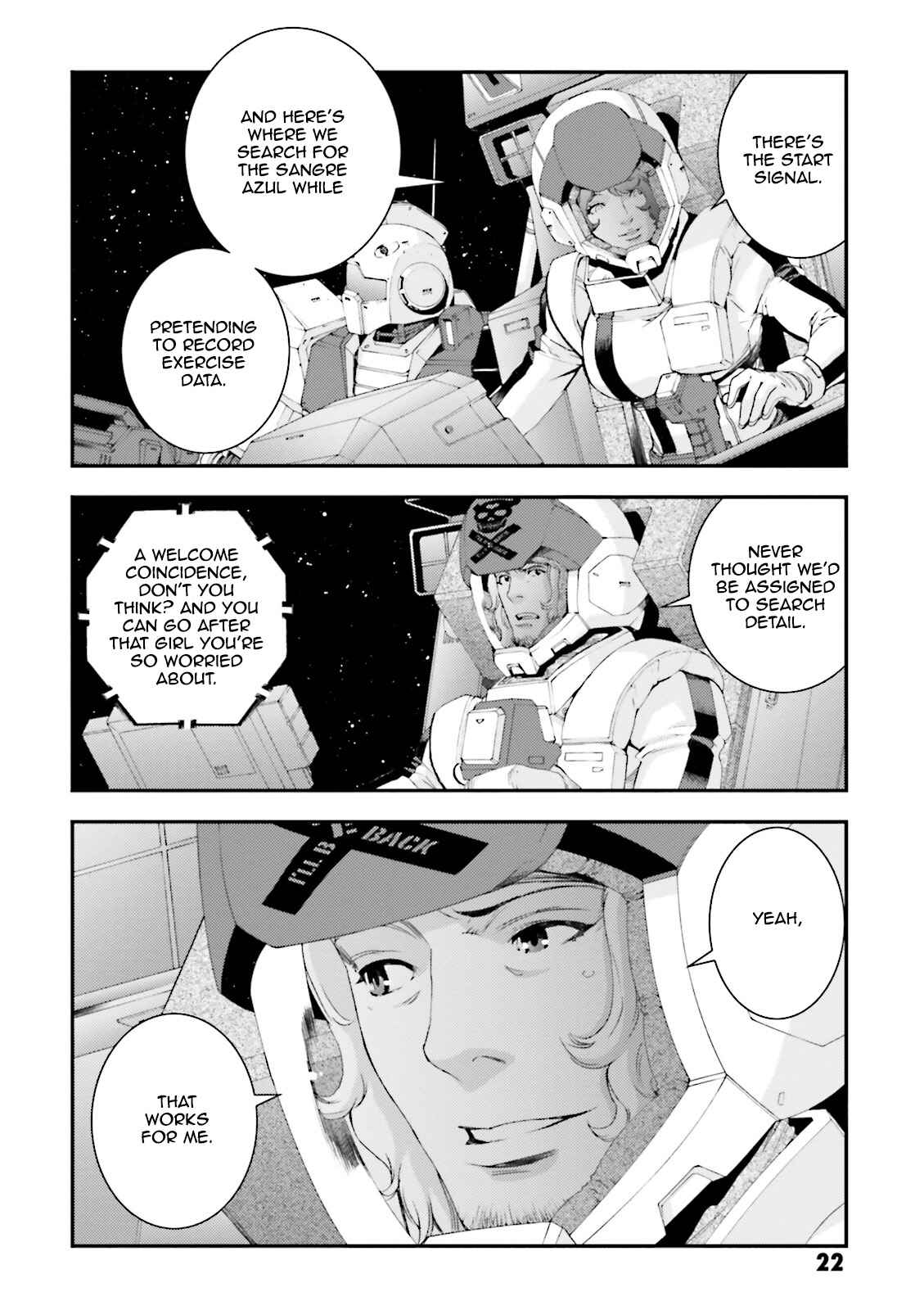 Page 22 Chapter 70 Mobile Suit Gundam MSV-R - Return of Johnny Ridden