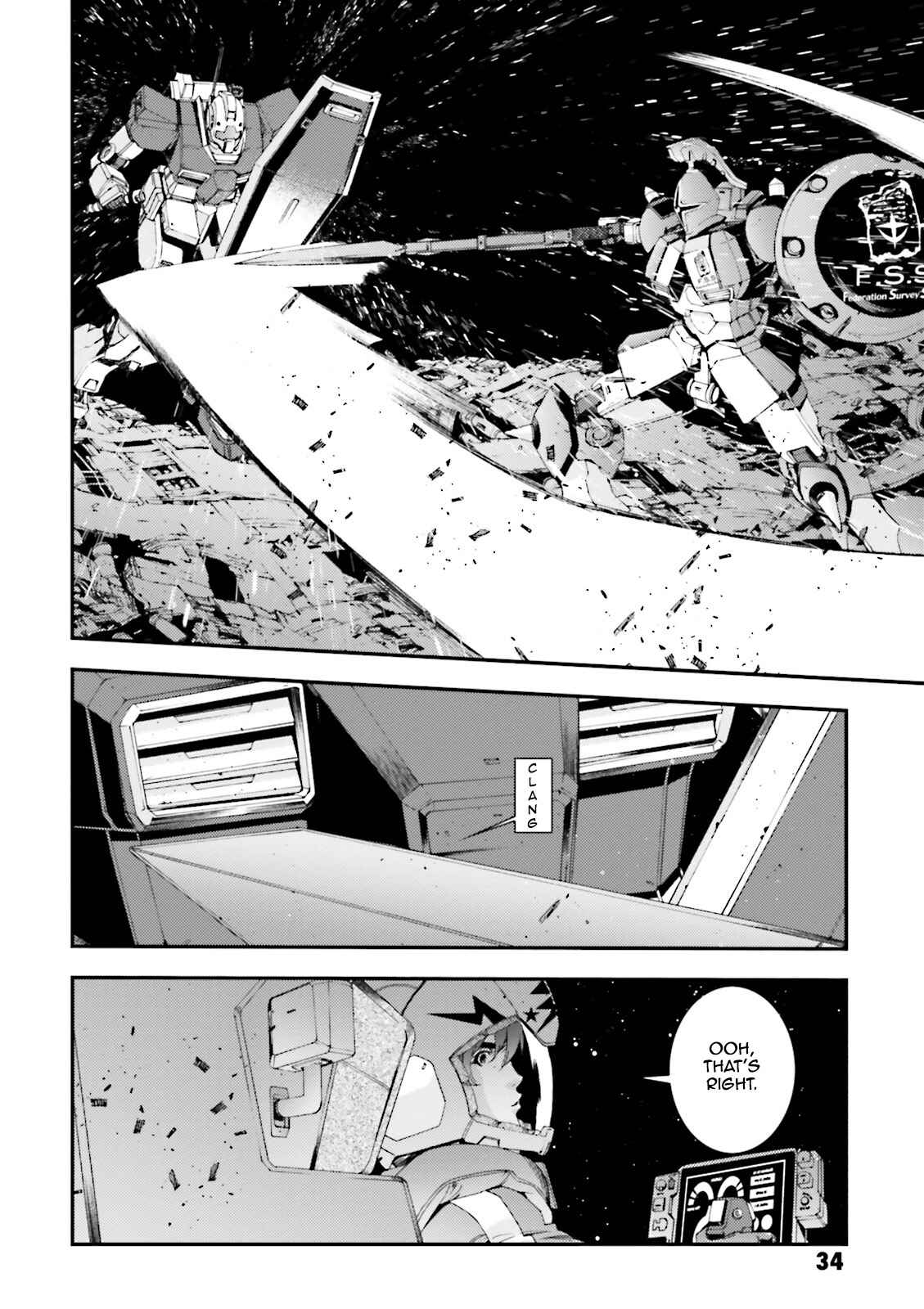 Page 34 Chapter 70 Mobile Suit Gundam MSV-R - Return of Johnny Ridden