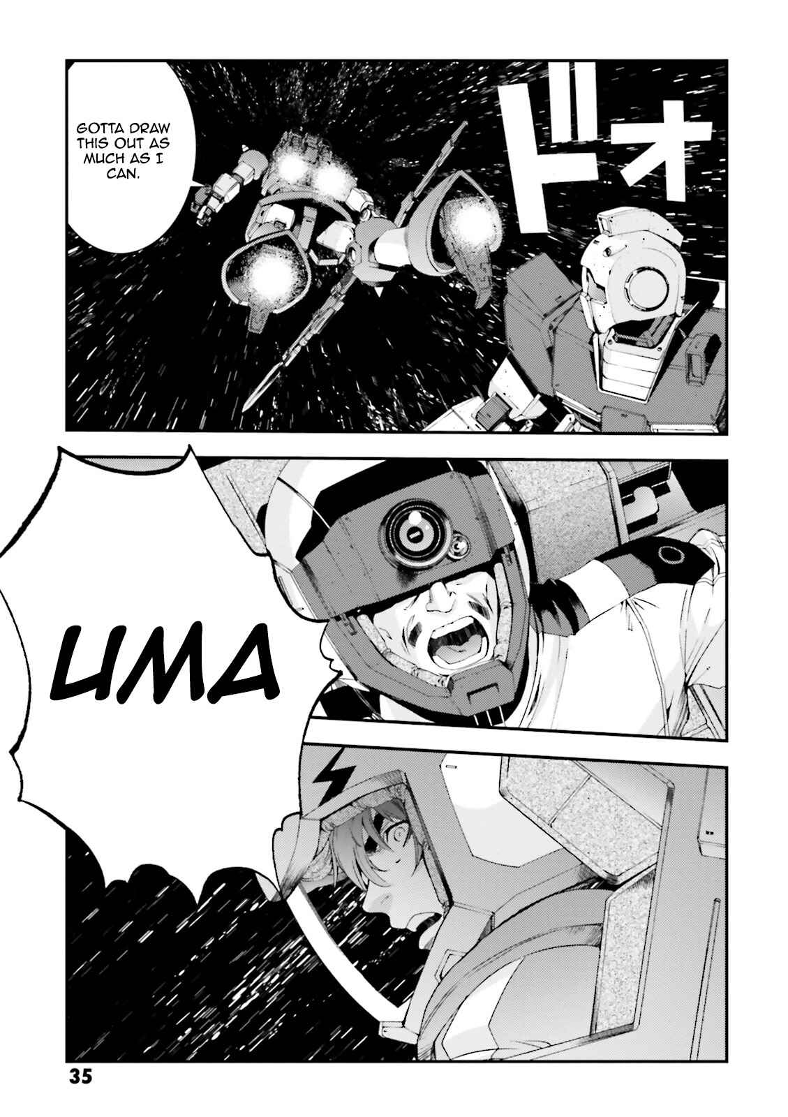 Page 35 Chapter 70 Mobile Suit Gundam MSV-R - Return of Johnny Ridden