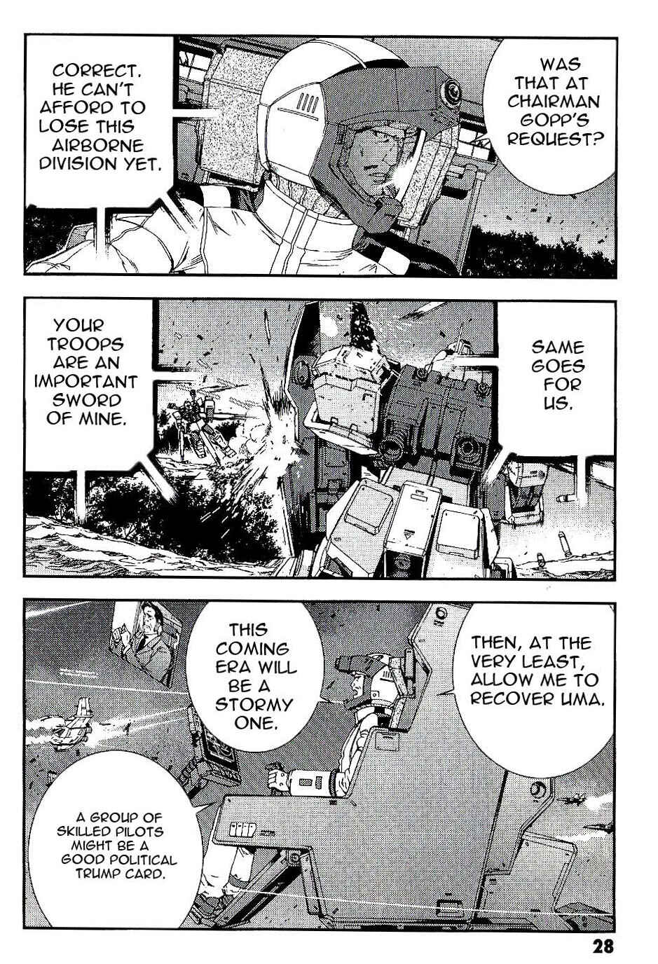 Page 28 Chapter 22 Mobile Suit Gundam MSV-R - Return of Johnny Ridden