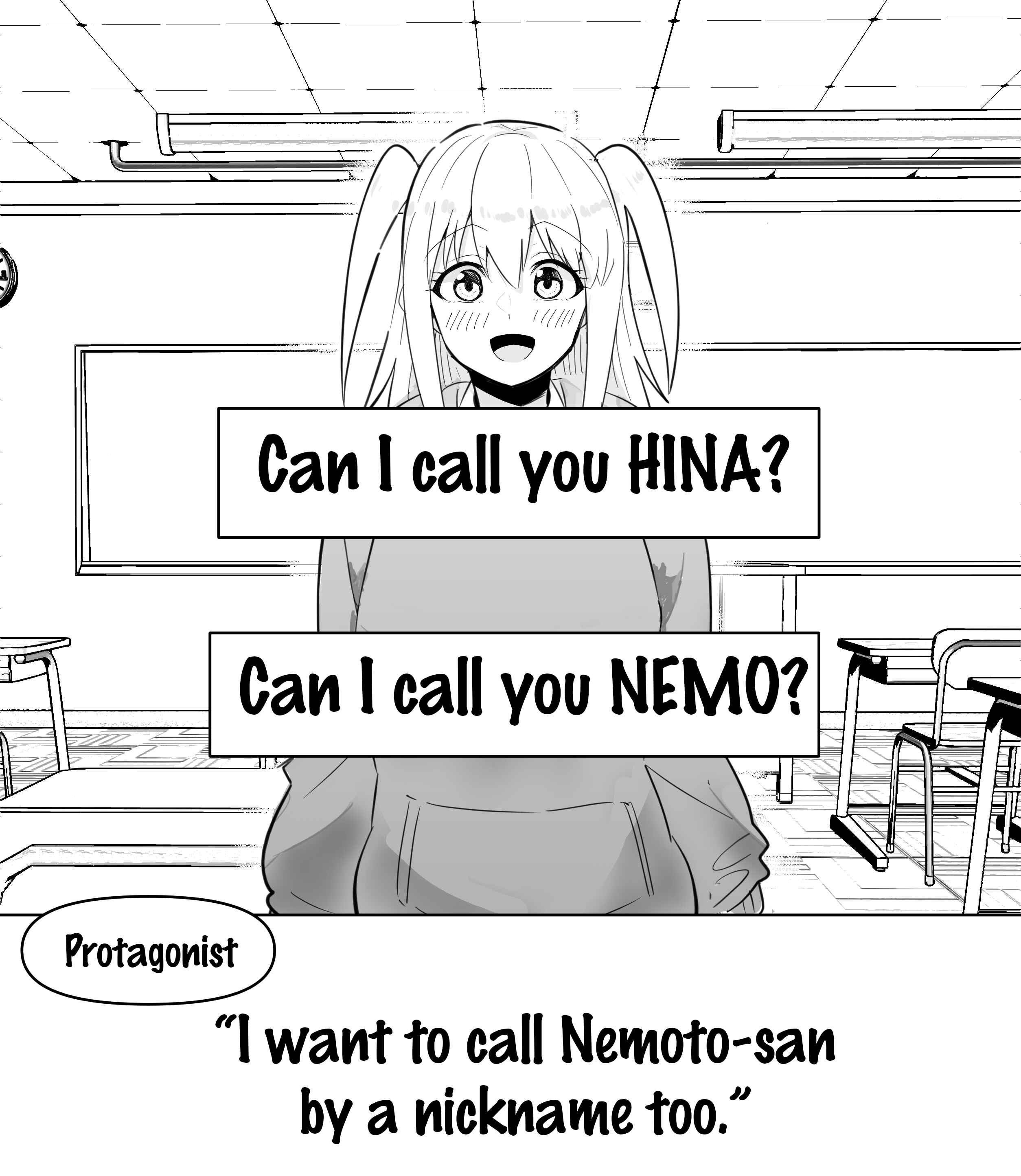 Page 1 Chapter Unknown_3ab8 Watashi ga Motenai no wa Dou Kangaetemo Omaera ga Warui! - I Imagined a Watamote Dating Sim, Just Hear Me Out