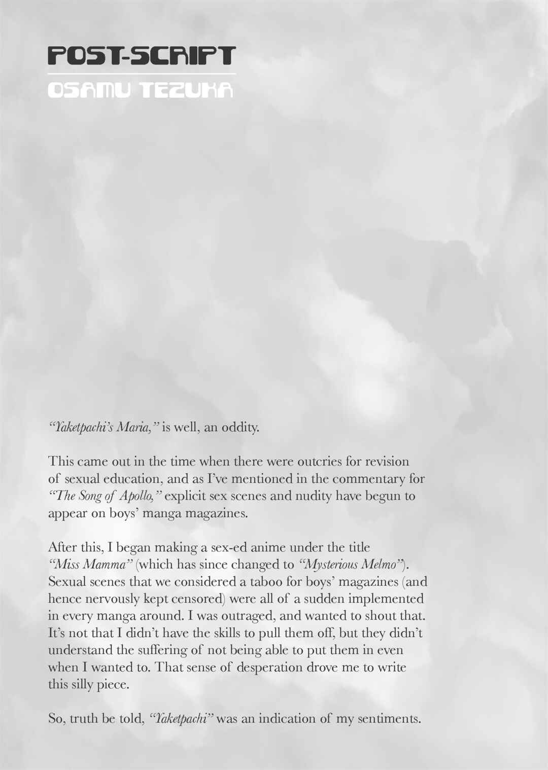 Page 3 Chapter 12.1 Yakeppachis Maria