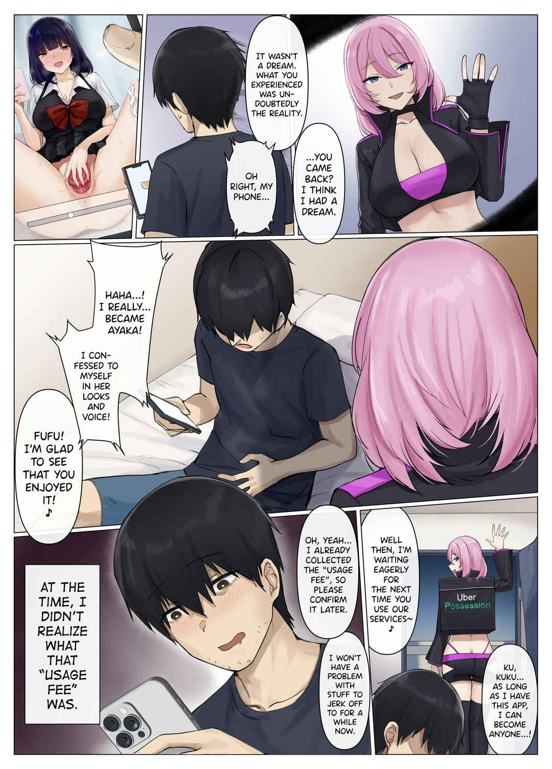 Page 15 Chapter Unknown_4d1f Uber Hyoi - Appli Chuumon de Anata no Tamashii o Okonomi no Aite ni Otodoke