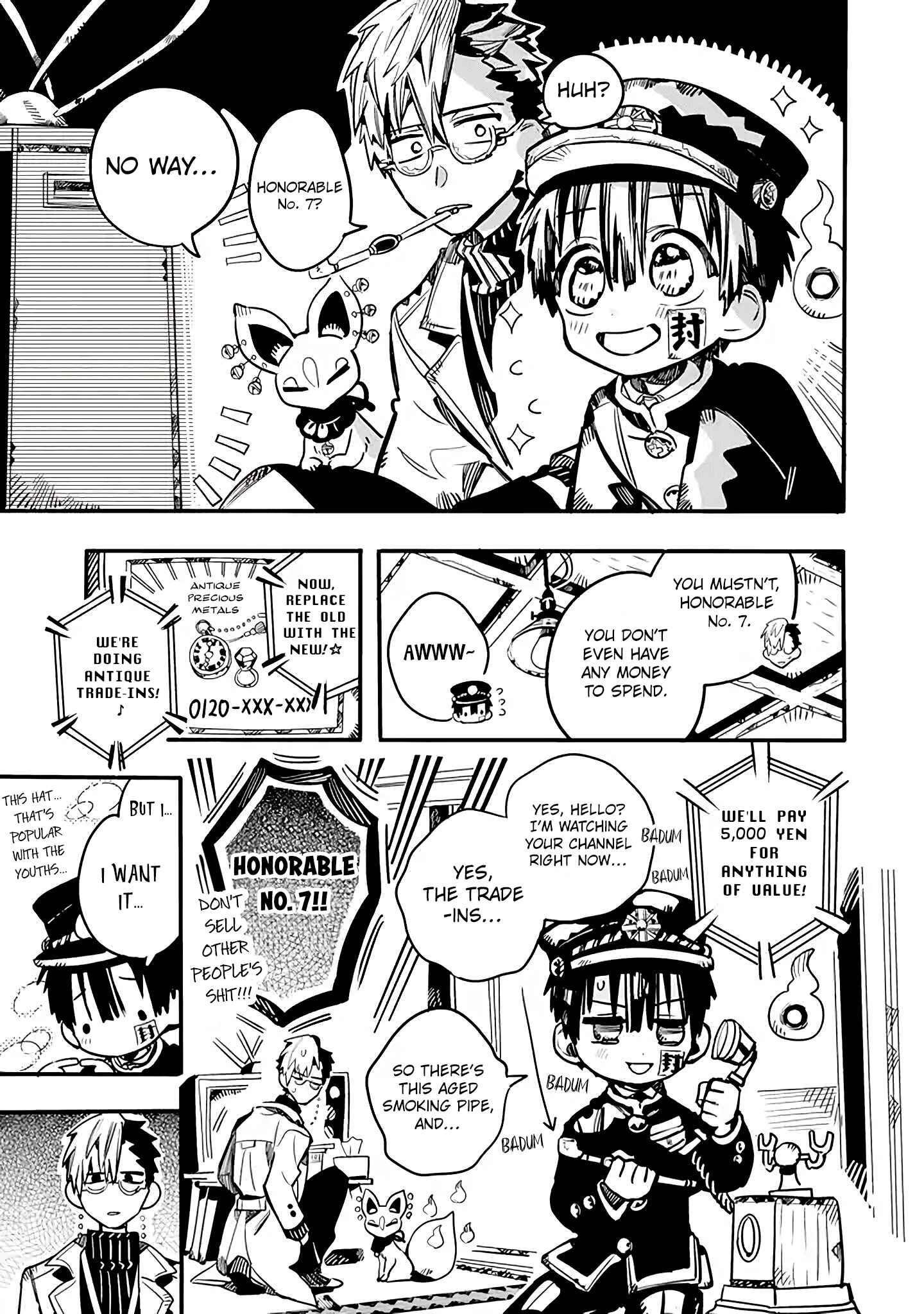 Page 10 Chapter 25 After-school Hanako-kun