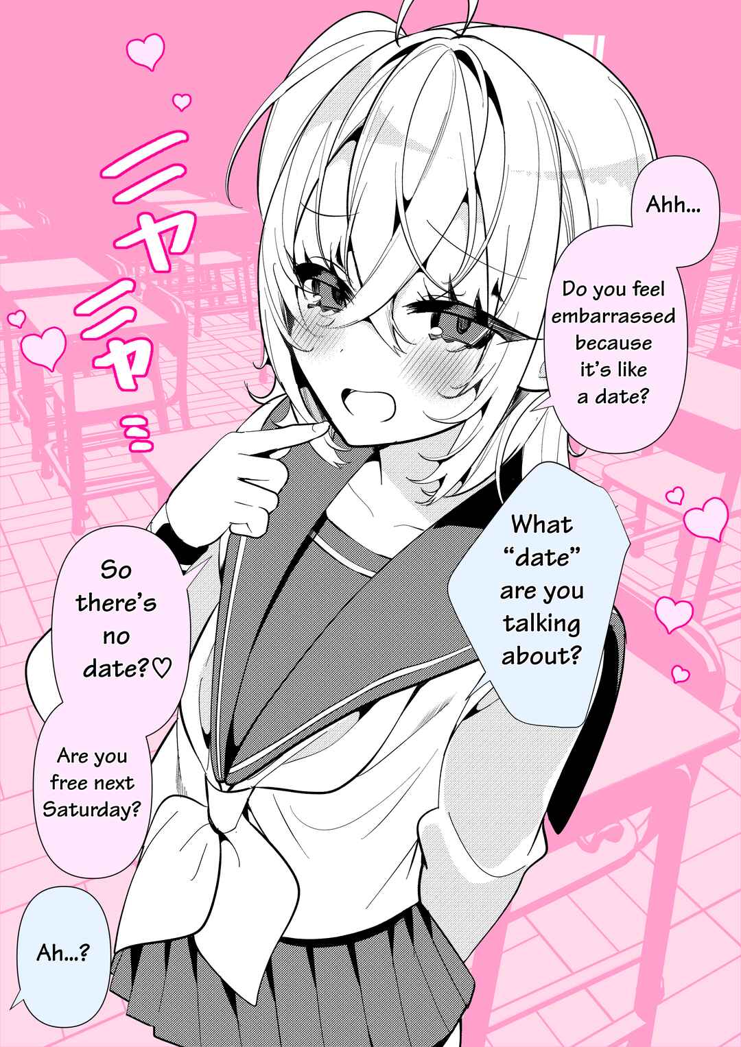 Page 2 Chapter 8 100 Nichigo ni Classmate no Seiheki wo Kuruwaseru, Otokonoko Tenkousei ♡