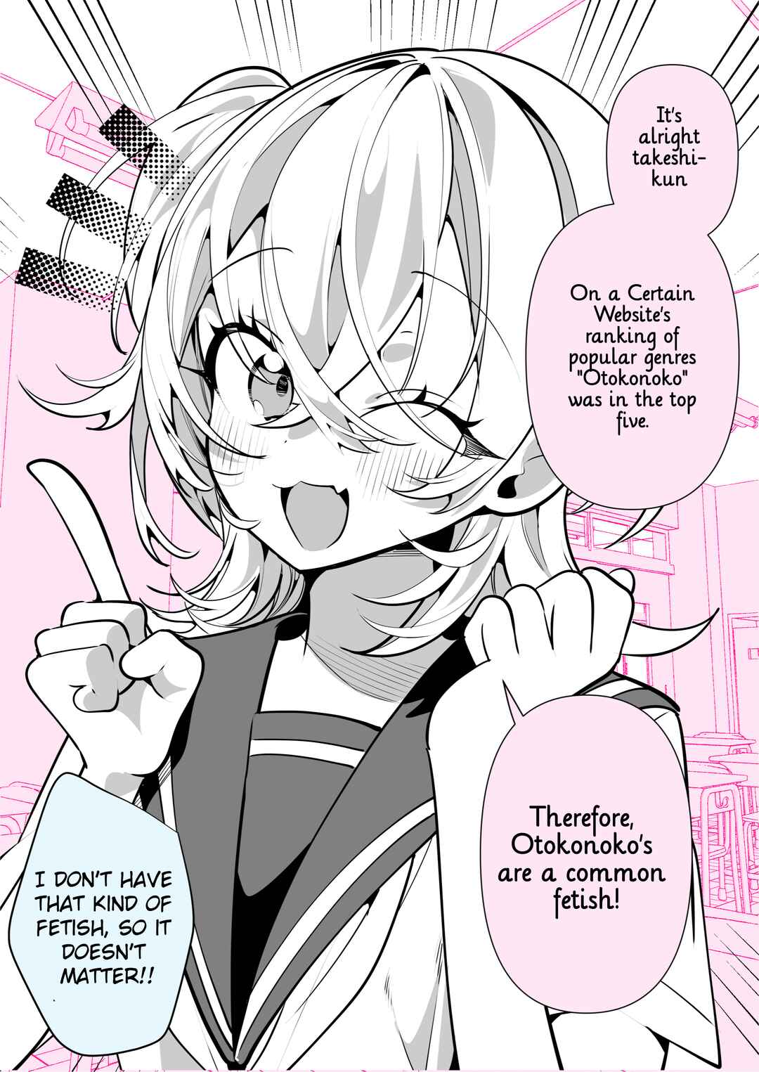 Page 2 Chapter 23 100 Nichigo ni Classmate no Seiheki wo Kuruwaseru, Otokonoko Tenkousei ♡