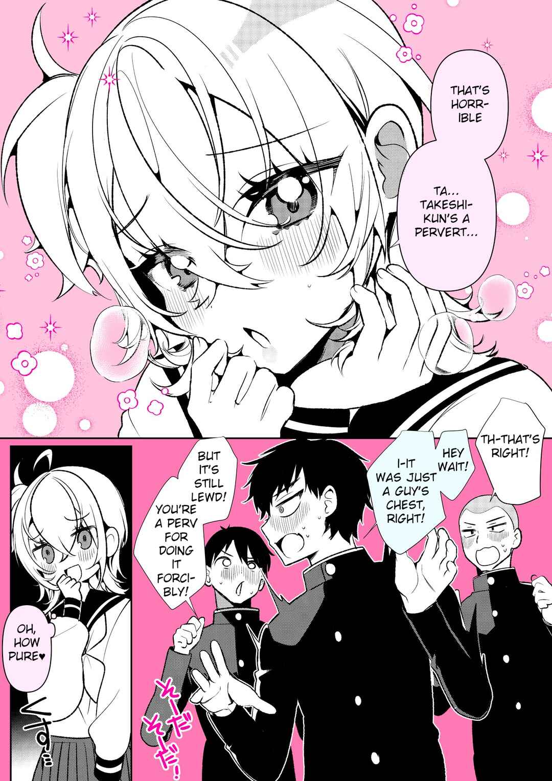 Page 3 Chapter 2 100 Nichigo ni Classmate no Seiheki wo Kuruwaseru, Otokonoko Tenkousei ♡