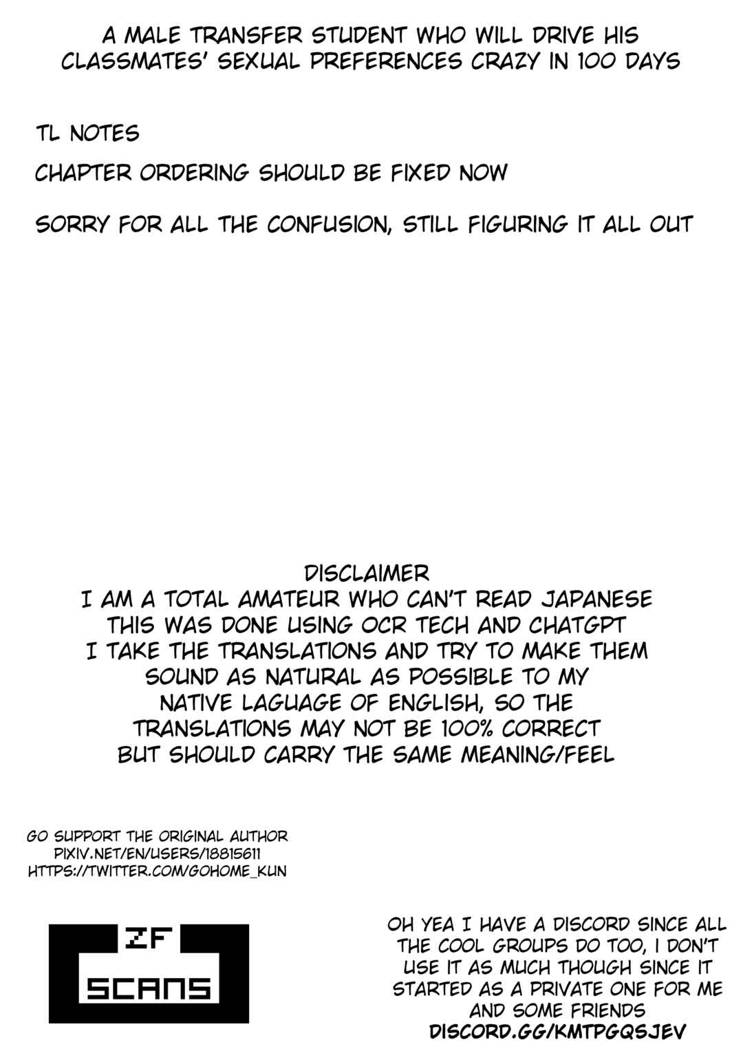 Page 2 Chapter 6 100 Nichigo ni Classmate no Seiheki wo Kuruwaseru, Otokonoko Tenkousei ♡