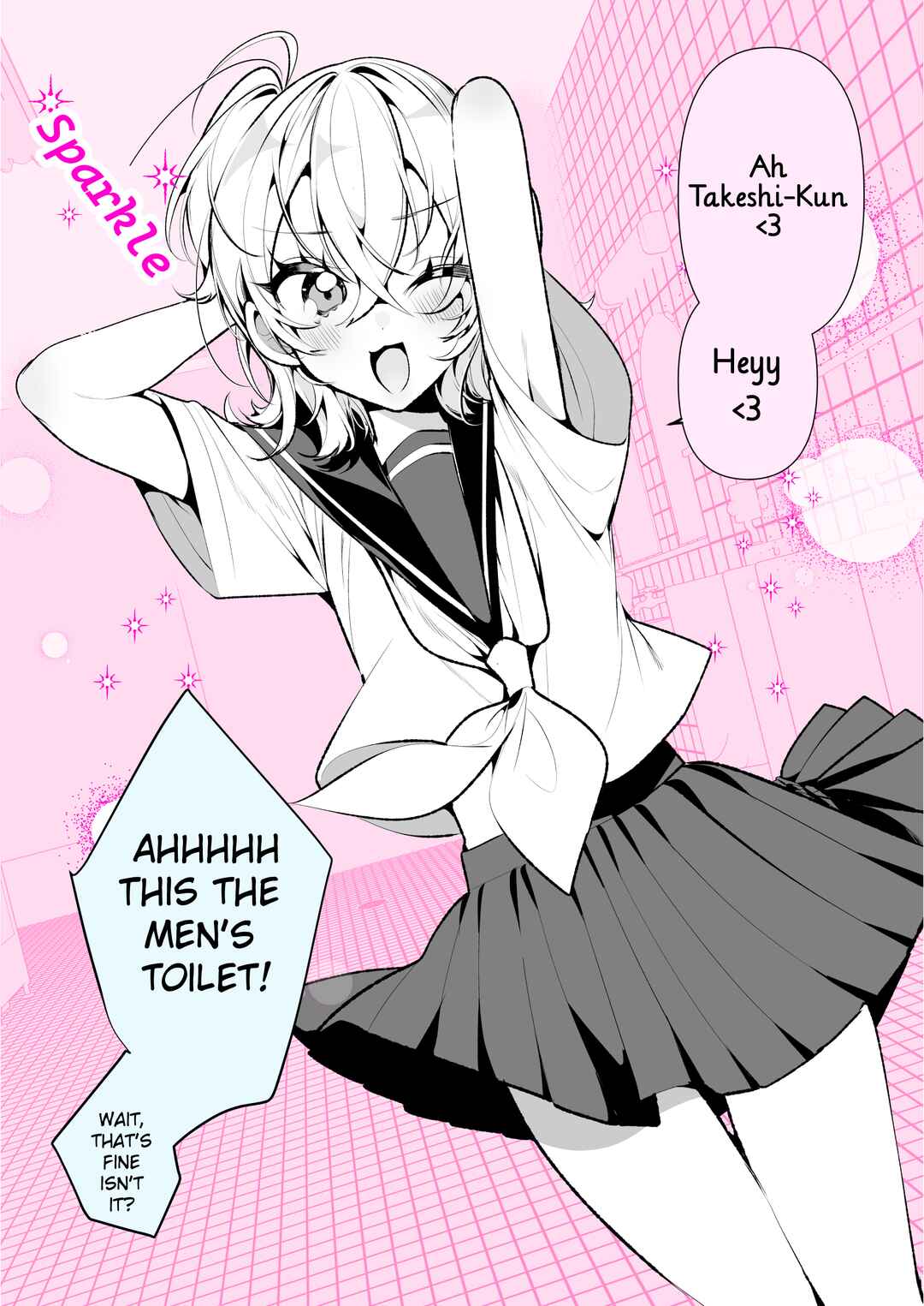 Page 1 Chapter 14 100 Nichigo ni Classmate no Seiheki wo Kuruwaseru, Otokonoko Tenkousei ♡