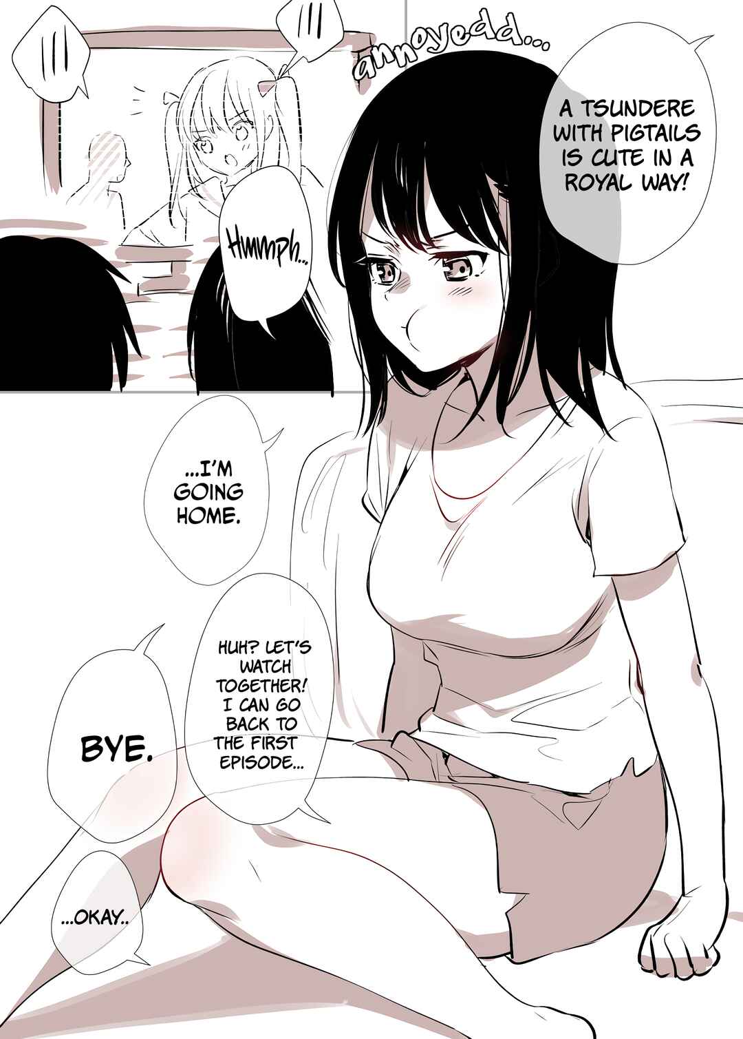 Page 2 Chapter Unknown_0e1f Story of a Girl With Hopeless Tsundere Talent