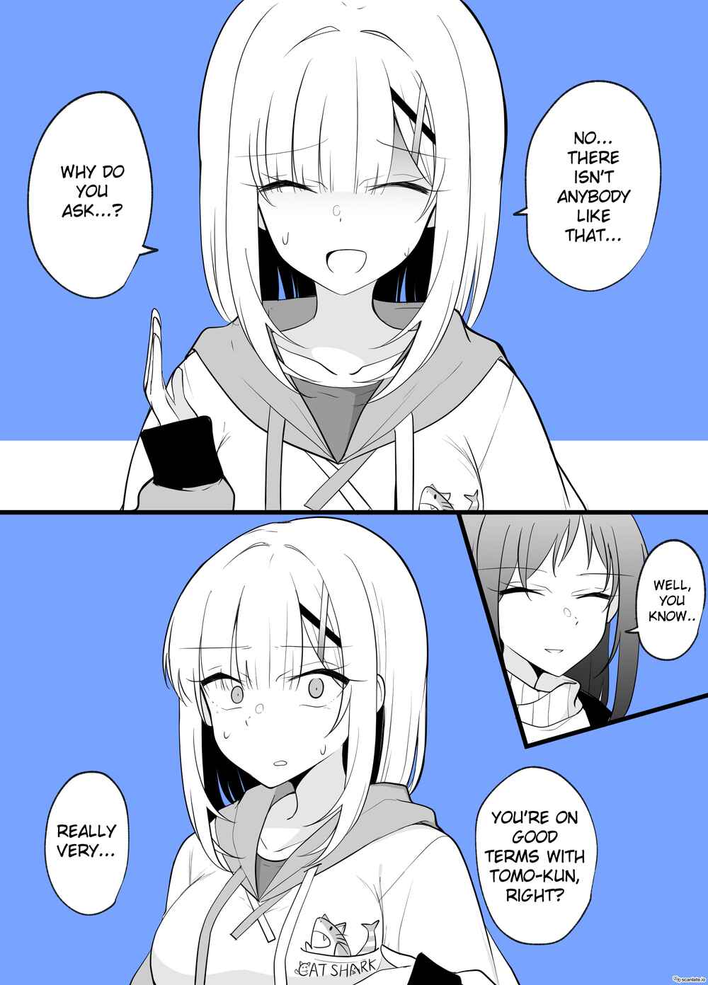 Page 1 Chapter 58 Daijoubu, Omae ga Onna ni Nattemo Oretachi wa Shinyuu dakara na!