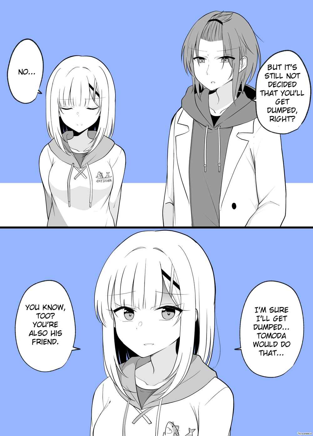 Page 1 Chapter 67 Daijoubu, Omae ga Onna ni Nattemo Oretachi wa Shinyuu dakara na!