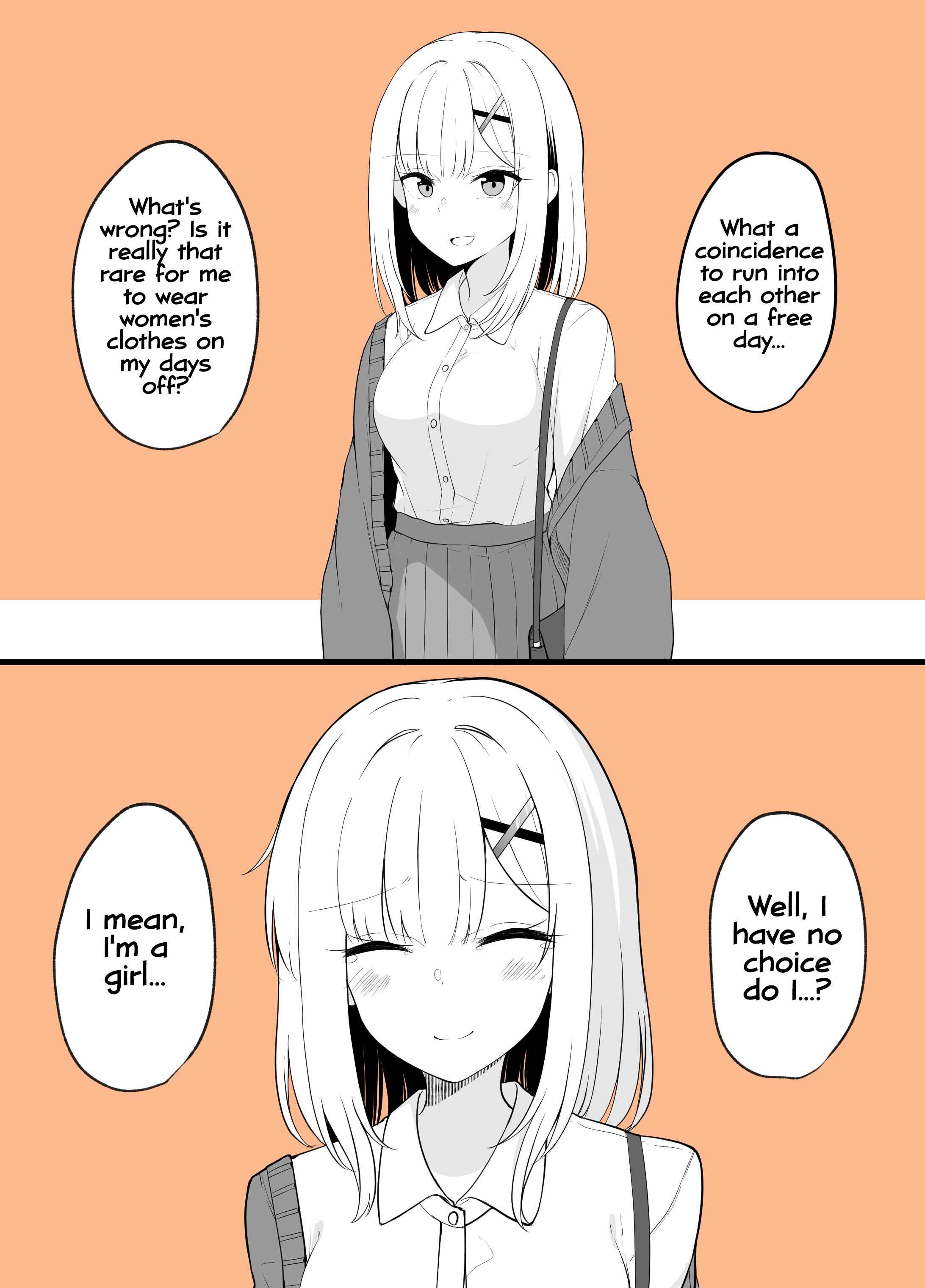 Page 1 Chapter 4 Daijoubu, Omae ga Onna ni Nattemo Oretachi wa Shinyuu dakara na!