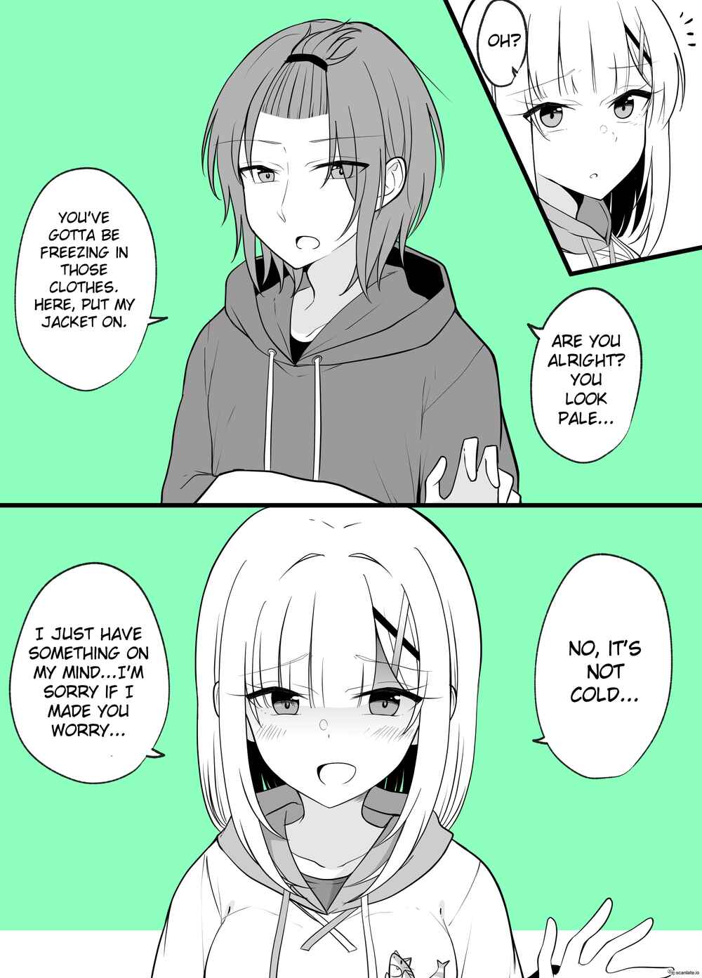 Page 1 Chapter 63 Daijoubu, Omae ga Onna ni Nattemo Oretachi wa Shinyuu dakara na!