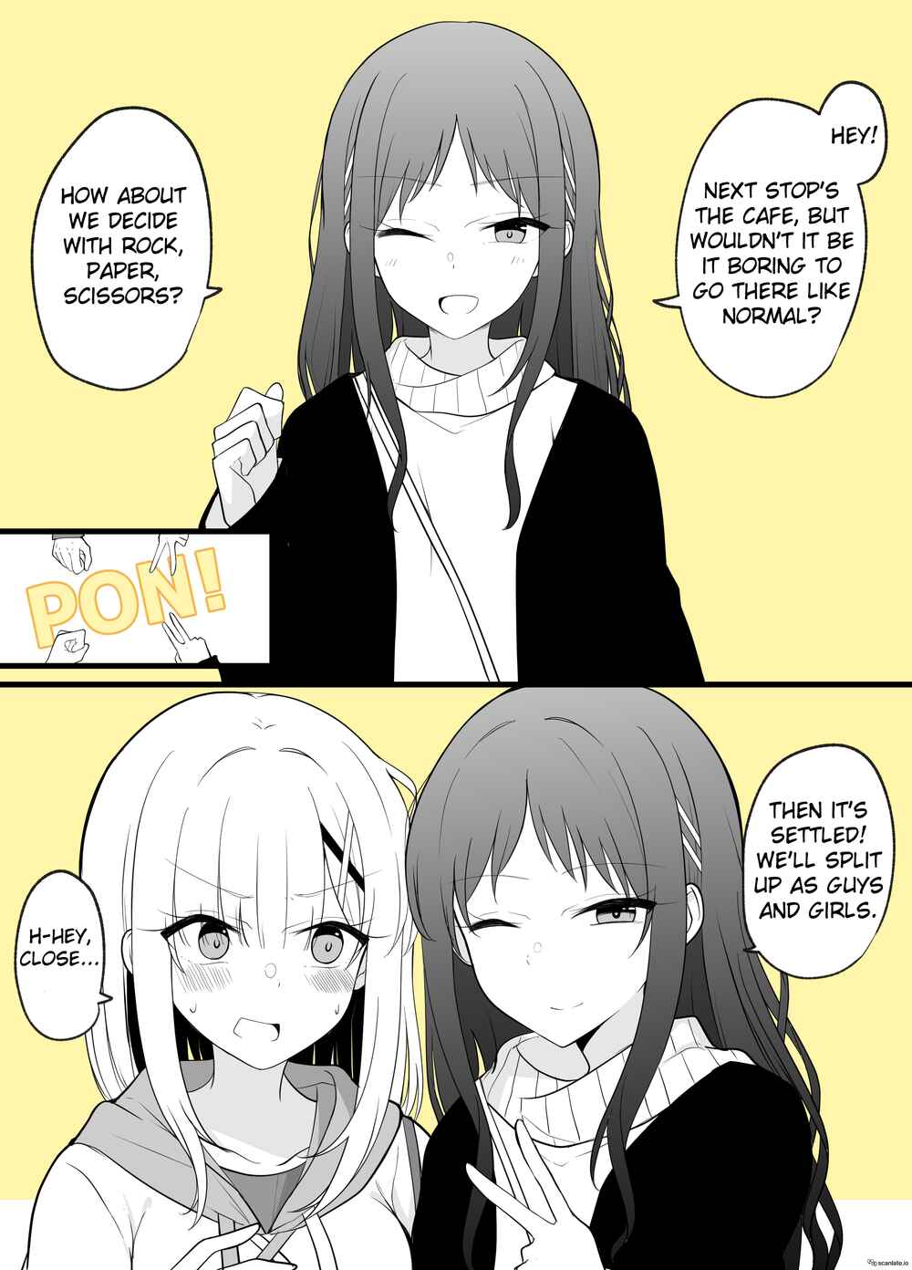Page 1 Chapter 56 Daijoubu, Omae ga Onna ni Nattemo Oretachi wa Shinyuu dakara na!
