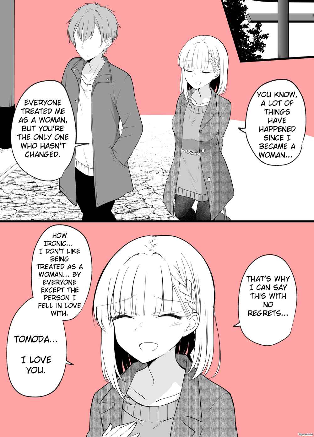 Page 1 Chapter 77 Daijoubu, Omae ga Onna ni Nattemo Oretachi wa Shinyuu dakara na!