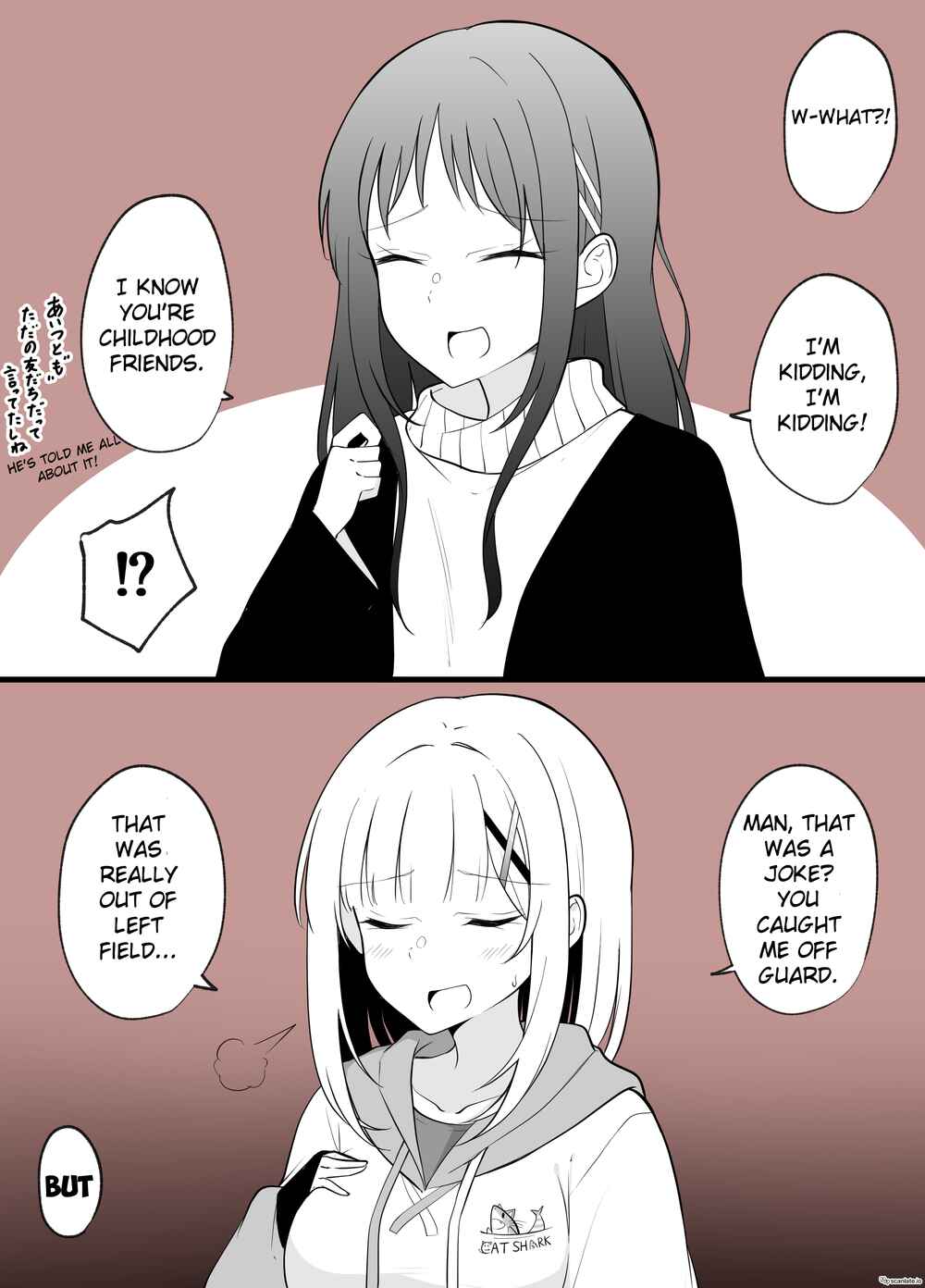 Page 1 Chapter 61 Daijoubu, Omae ga Onna ni Nattemo Oretachi wa Shinyuu dakara na!
