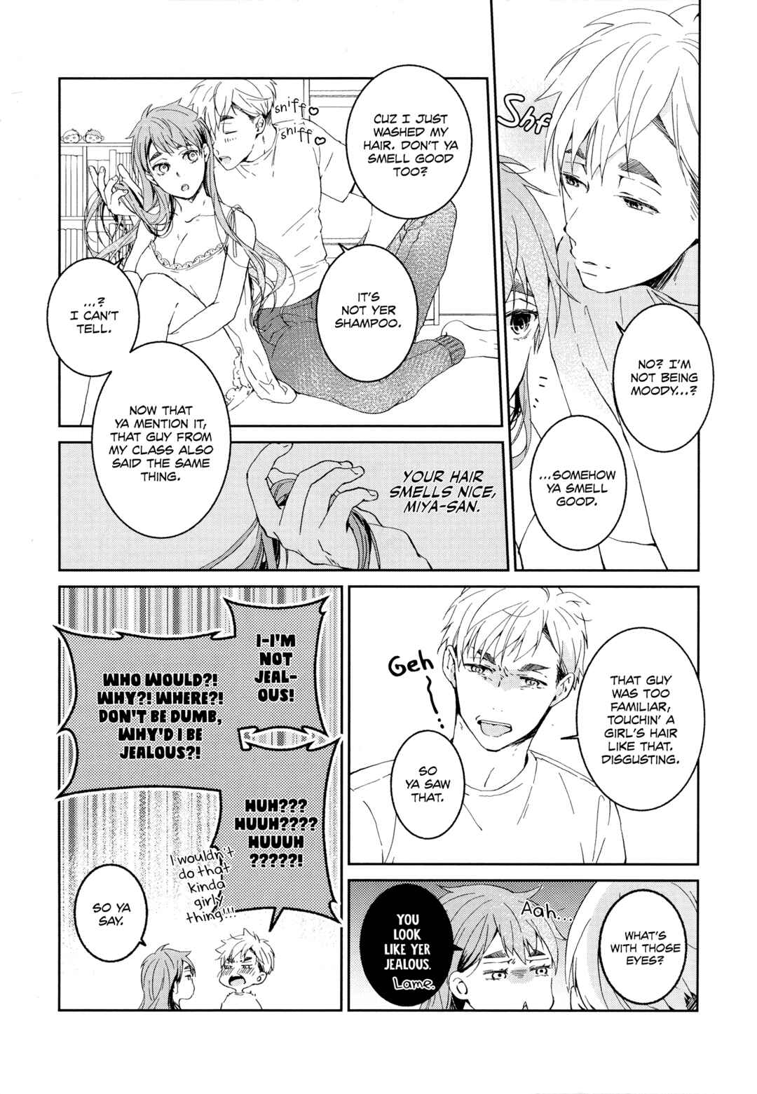 Page 9 Chapter Unknown_a728 Haikyuu!! - Miya-kun to Miya-san Naka ga Warui (Doujinshi)