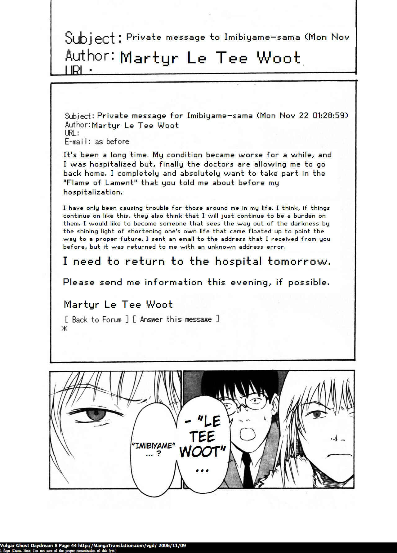Page 44 Chapter 18 Vulgar Spirit Daydream