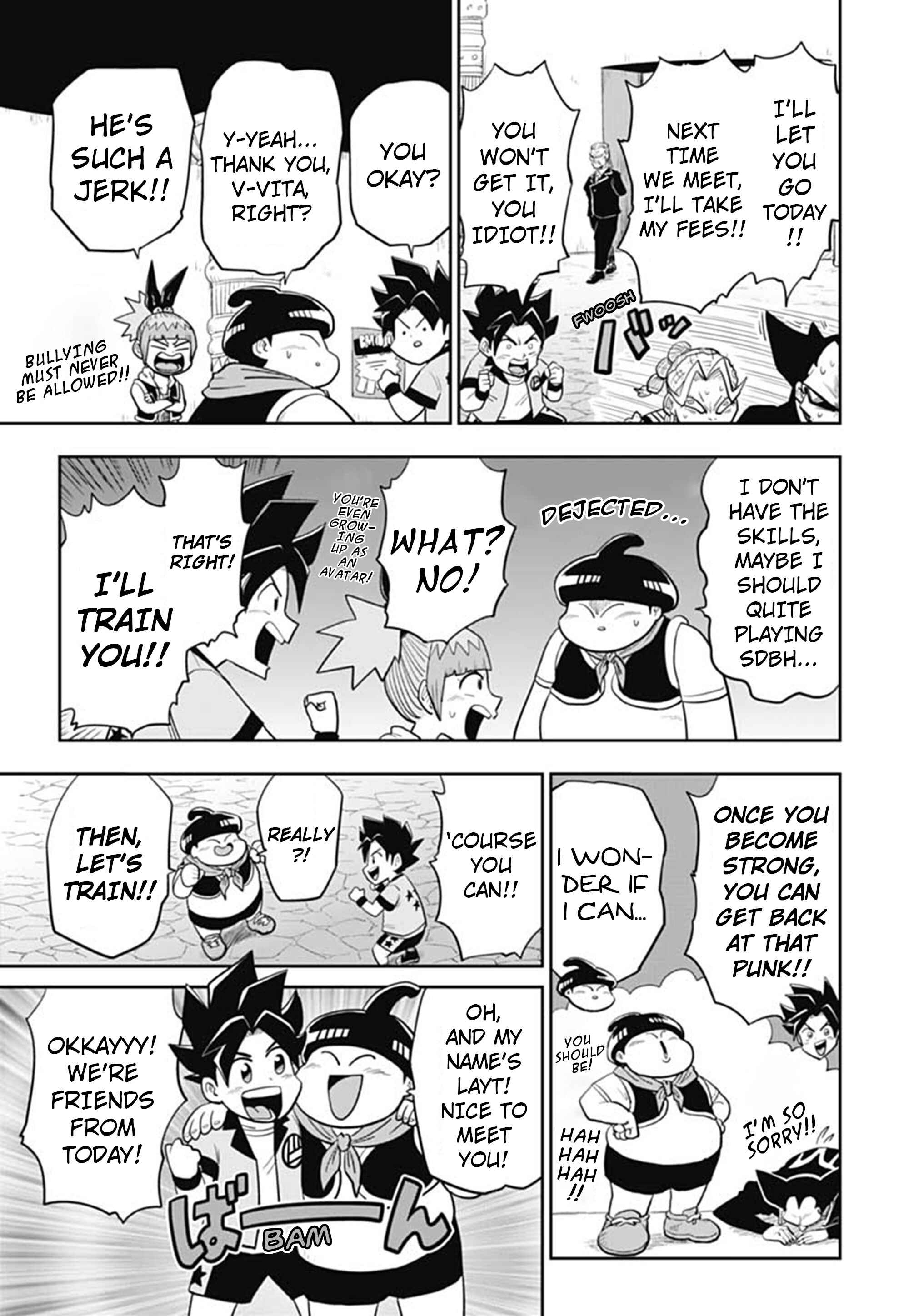Page 10 Chapter 3 Super Dragon Ball Heroes: AVATARS!!