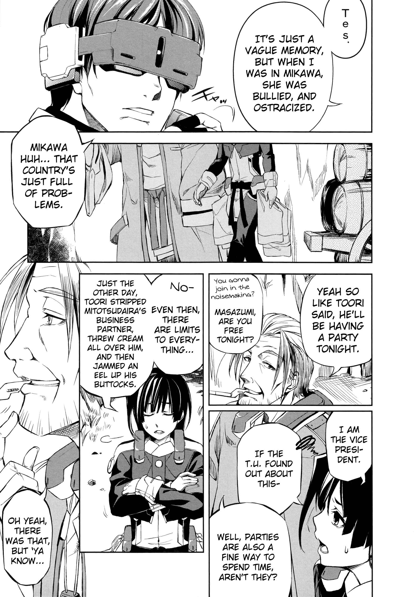 Page 20 Chapter 4 Kyoukai Senjou no Horizon