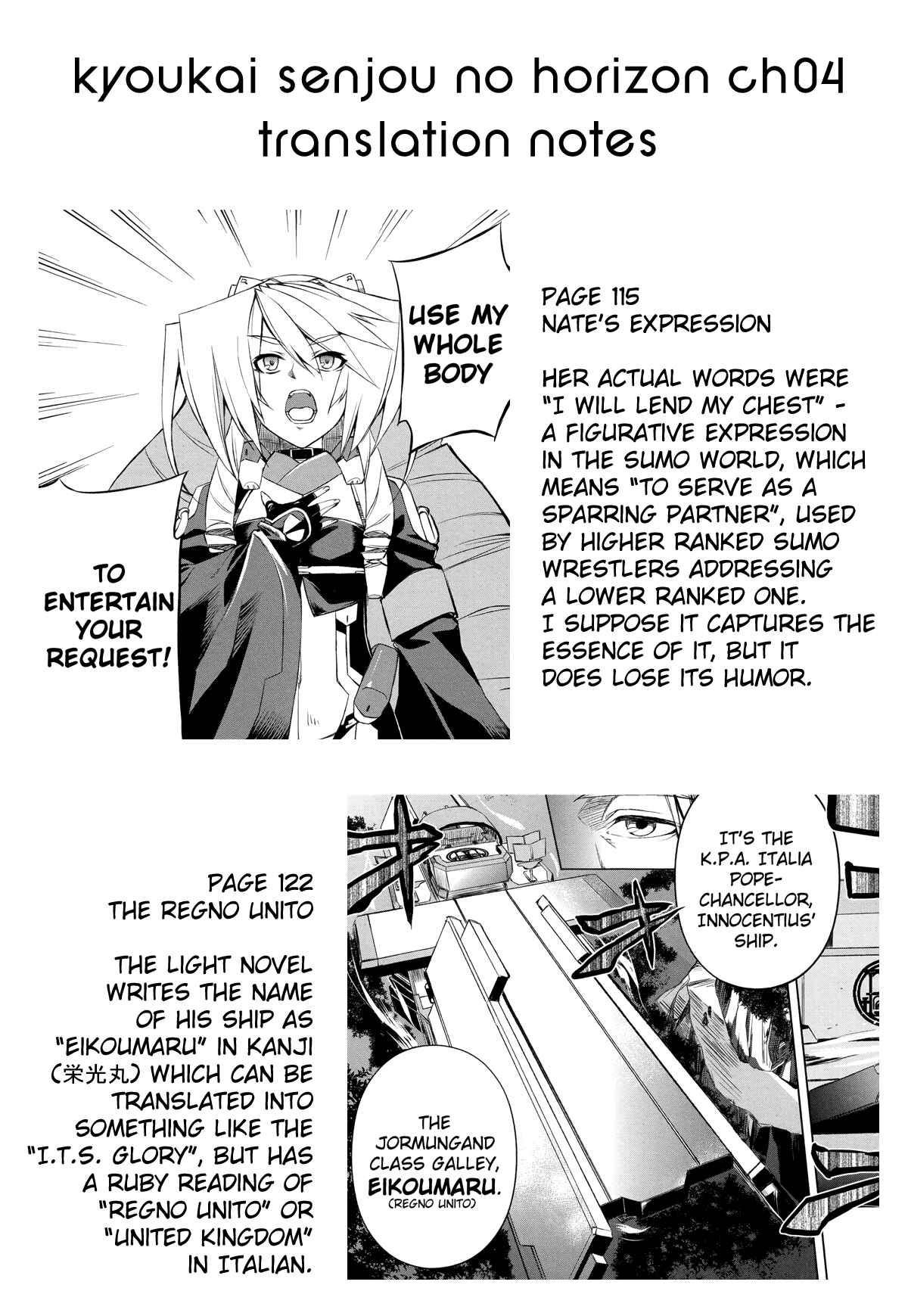 Page 30 Chapter 4 Kyoukai Senjou no Horizon