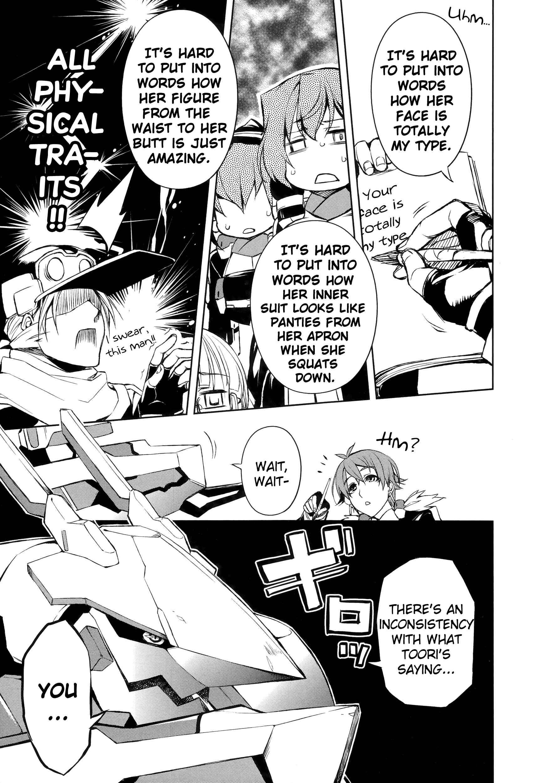 Page 4 Chapter 4 Kyoukai Senjou no Horizon