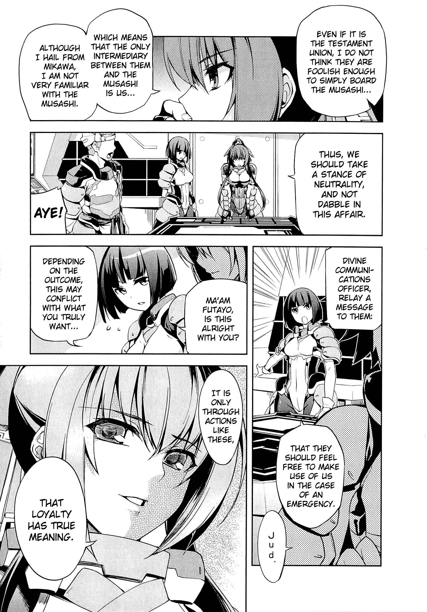 Page 8 Chapter 9 Kyoukai Senjou no Horizon