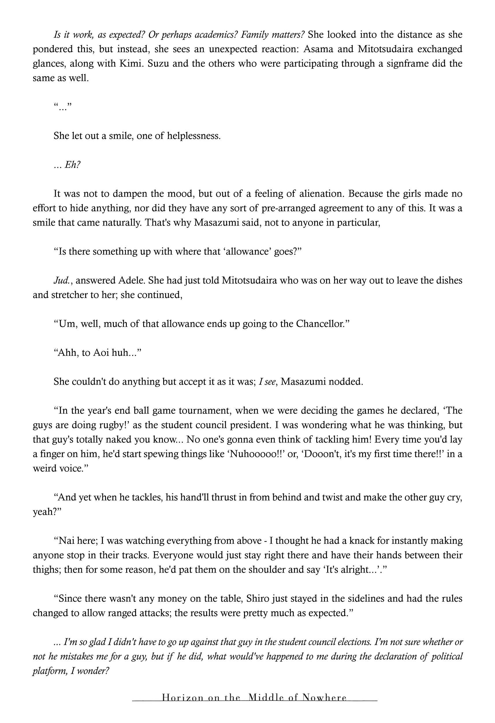 Page 3 Chapter 6.5 Kyoukai Senjou no Horizon