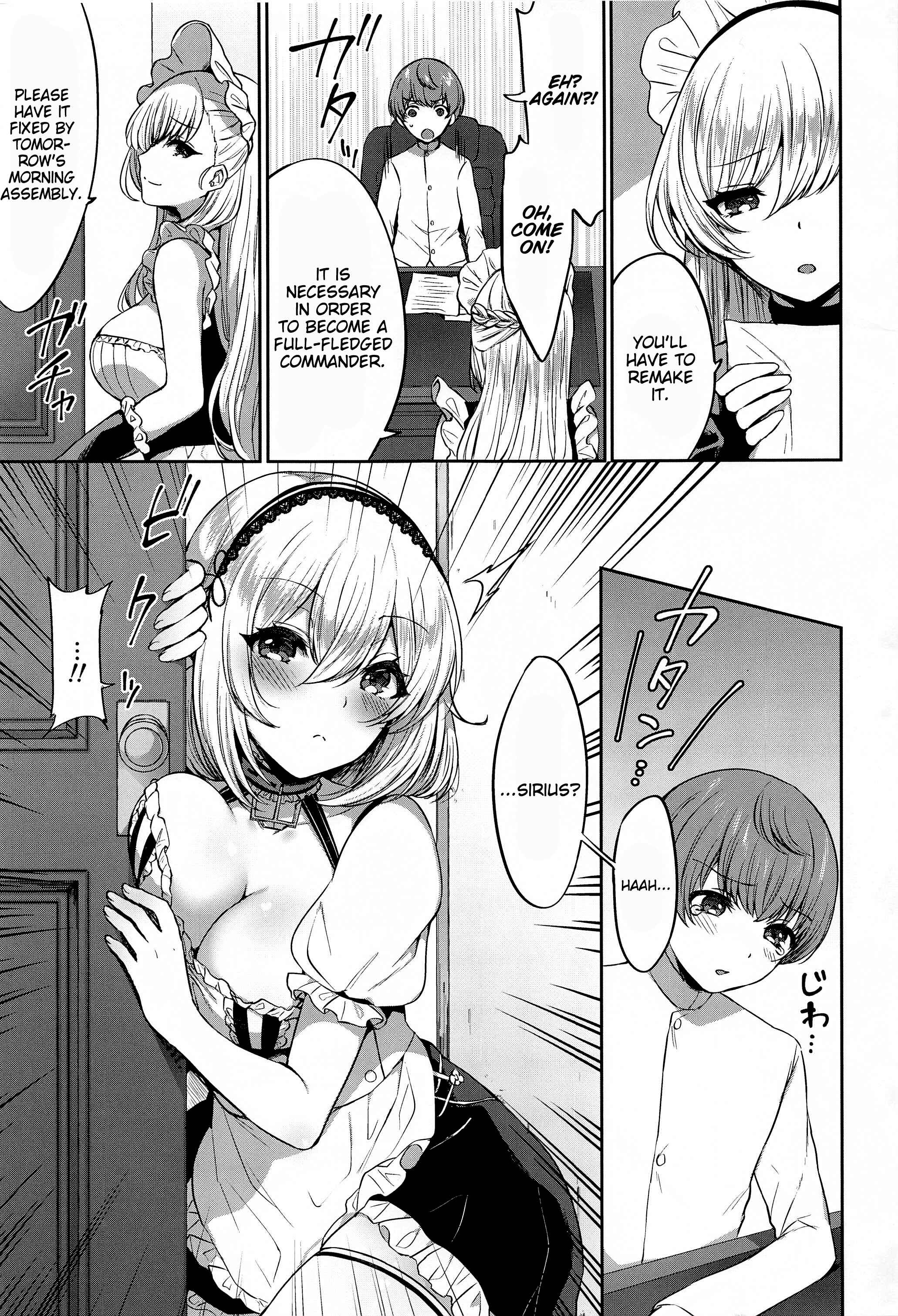 Page 2 Chapter Unknown_620a Azur Lane - Ponkotsu Maid to OneShota Ecchi (Doujinshi)