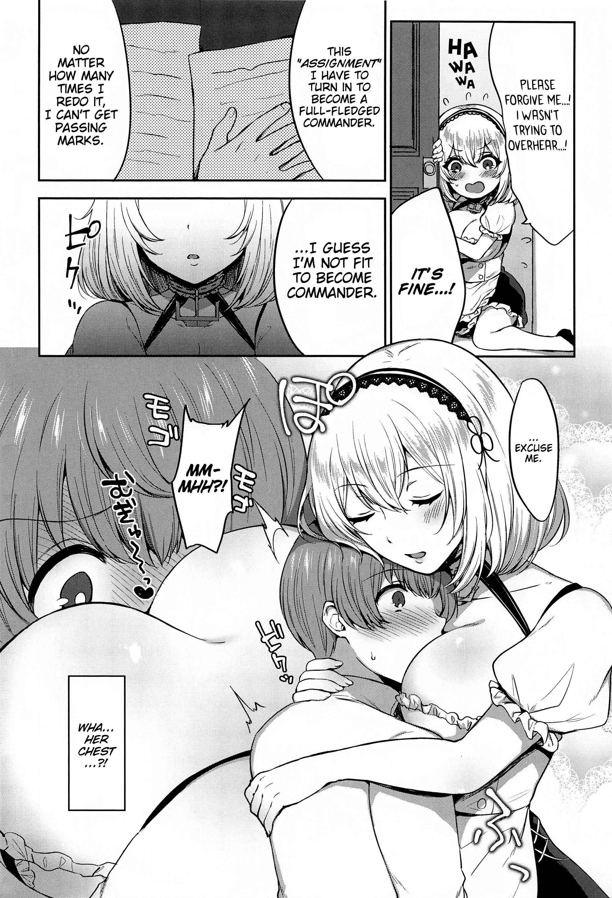 Page 3 Chapter Unknown_620a Azur Lane - Ponkotsu Maid to OneShota Ecchi (Doujinshi)