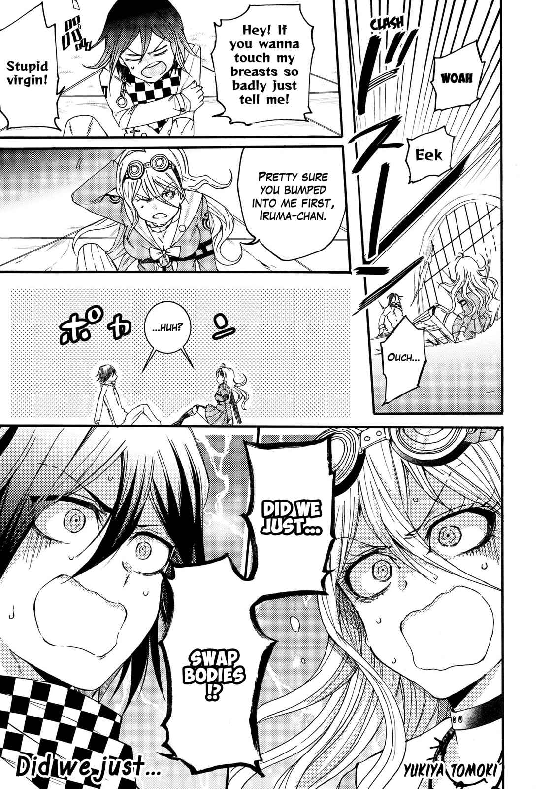 Page 1 Chapter 8 New Danganronpa V3 Comic Anthology