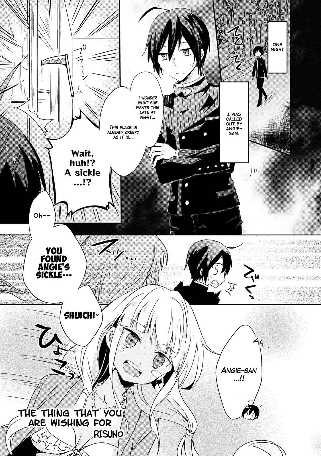 Page 1 Chapter 9 New Danganronpa V3 Comic Anthology
