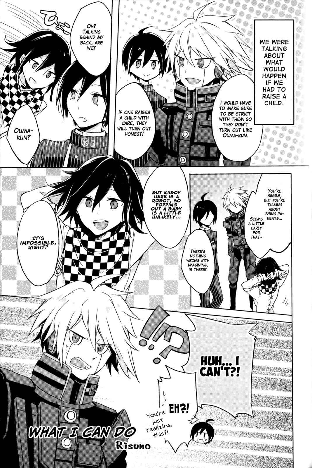 Page 1 Chapter 14 New Danganronpa V3 Comic Anthology