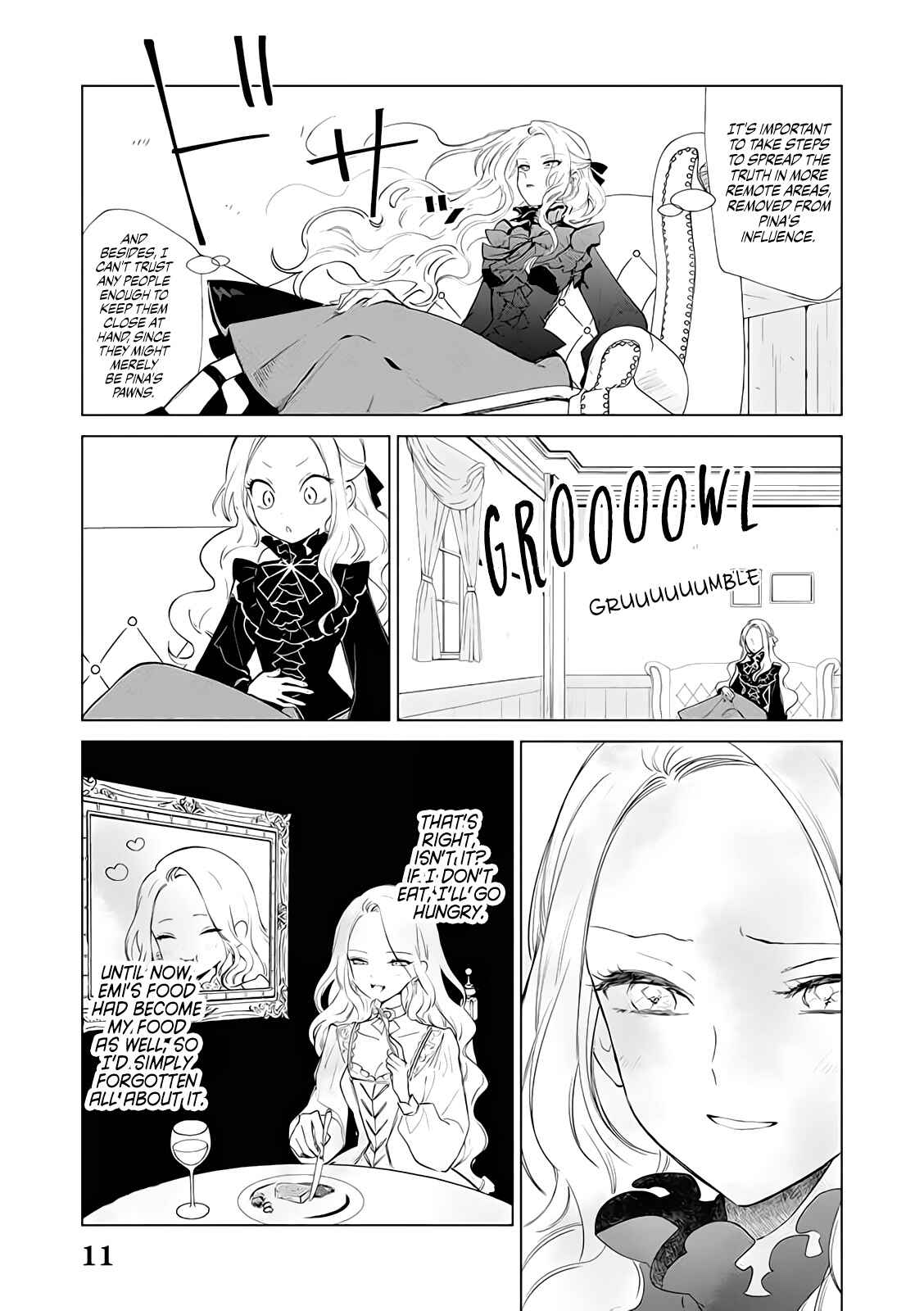 Page 11 Chapter 3 Akuyaku Reijou no Naka no Hito