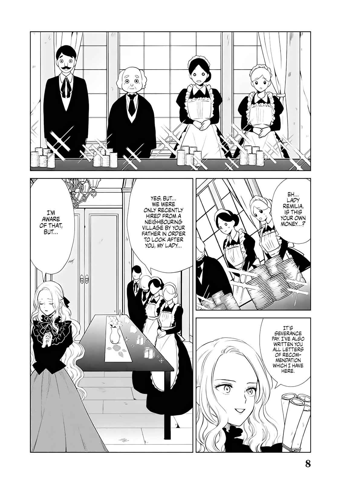 Page 8 Chapter 3 Akuyaku Reijou no Naka no Hito