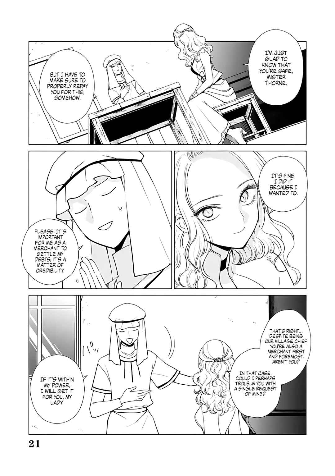 Page 22 Chapter 8 Akuyaku Reijou no Naka no Hito