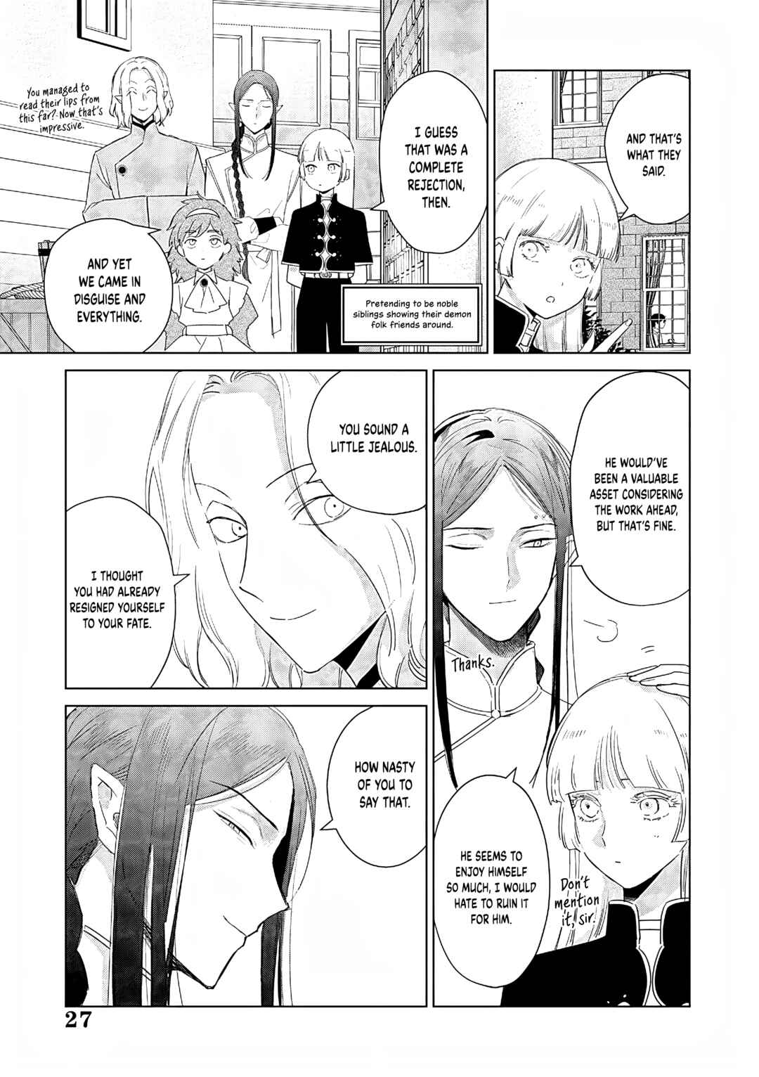 Page 28 Chapter 27 Akuyaku Reijou no Naka no Hito